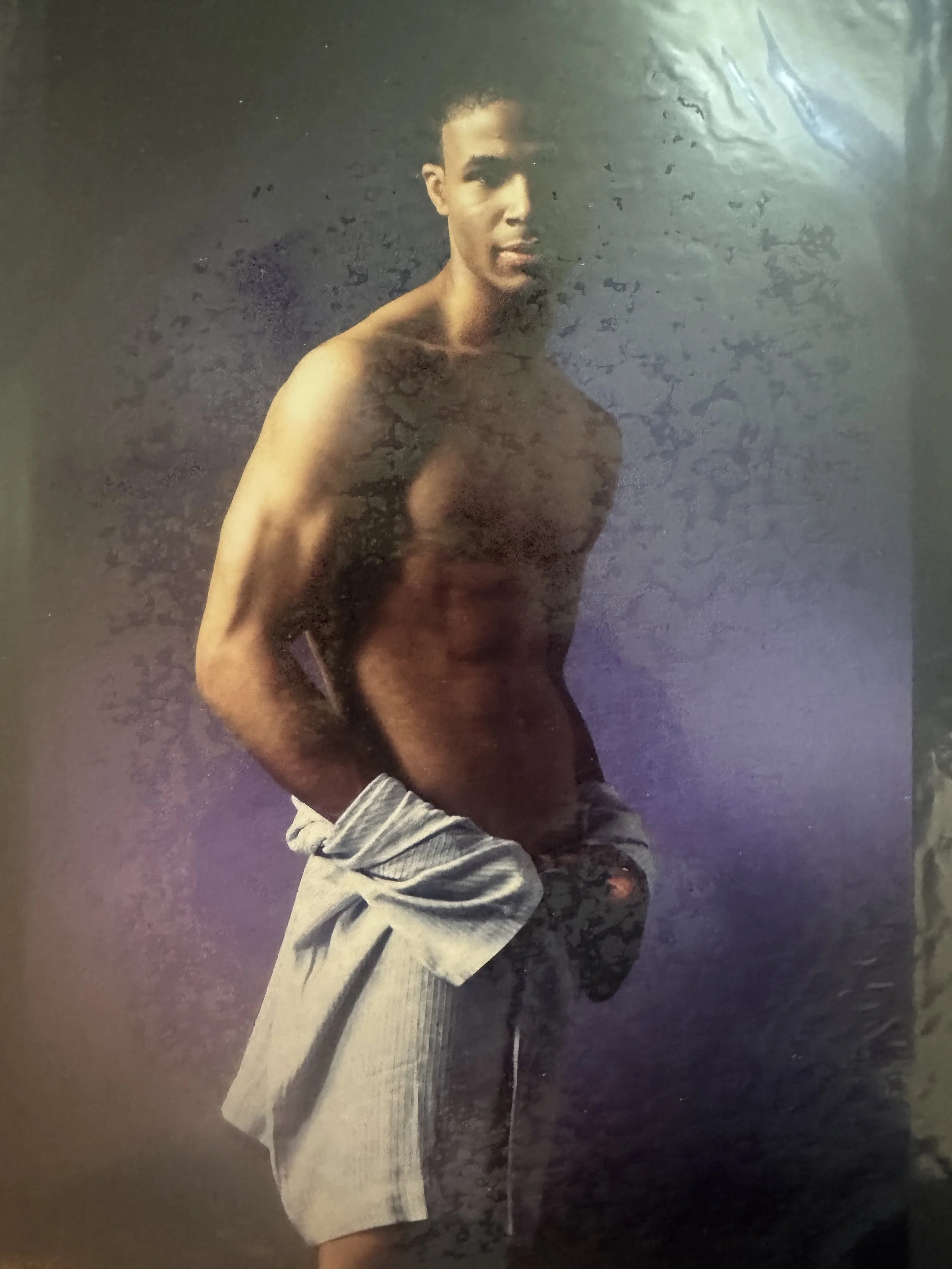 Editorial Body Study portrait • Photograph by Hugh Bell • New York City • 1998