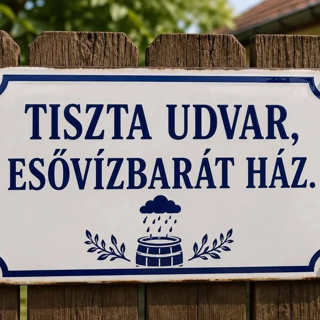 Esővízbarát ház
