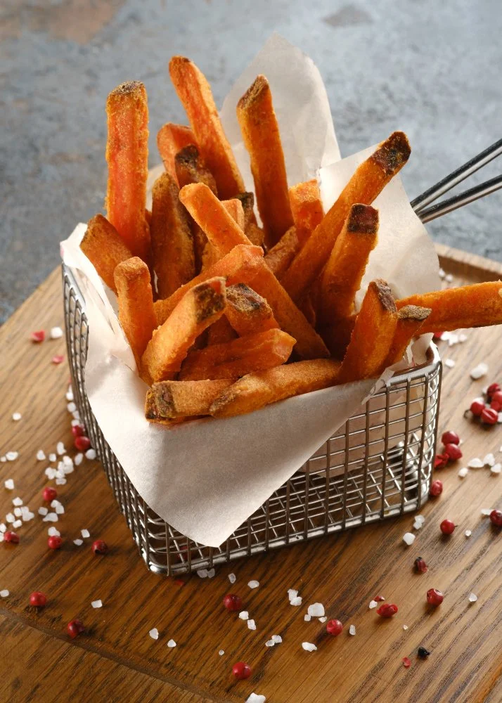 Süßkartoffel-Pommes