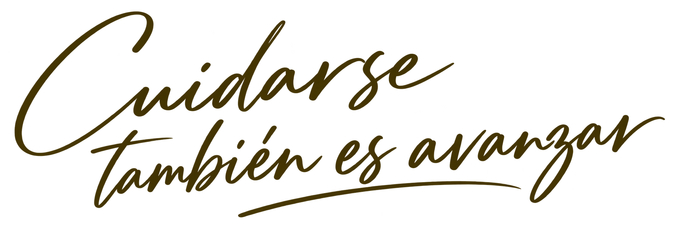 Cuidarse también es avanzar