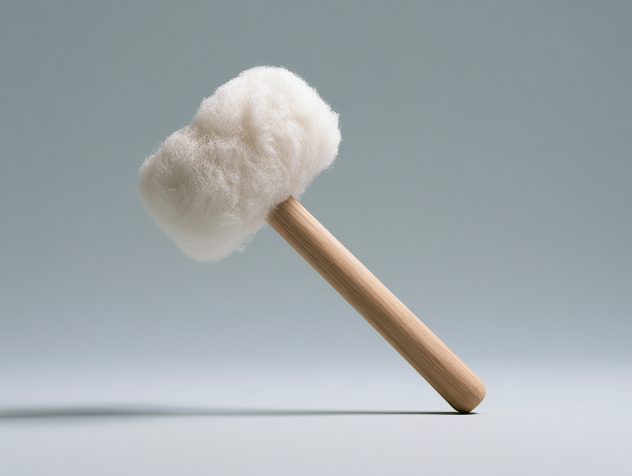 Cotton wool hammer