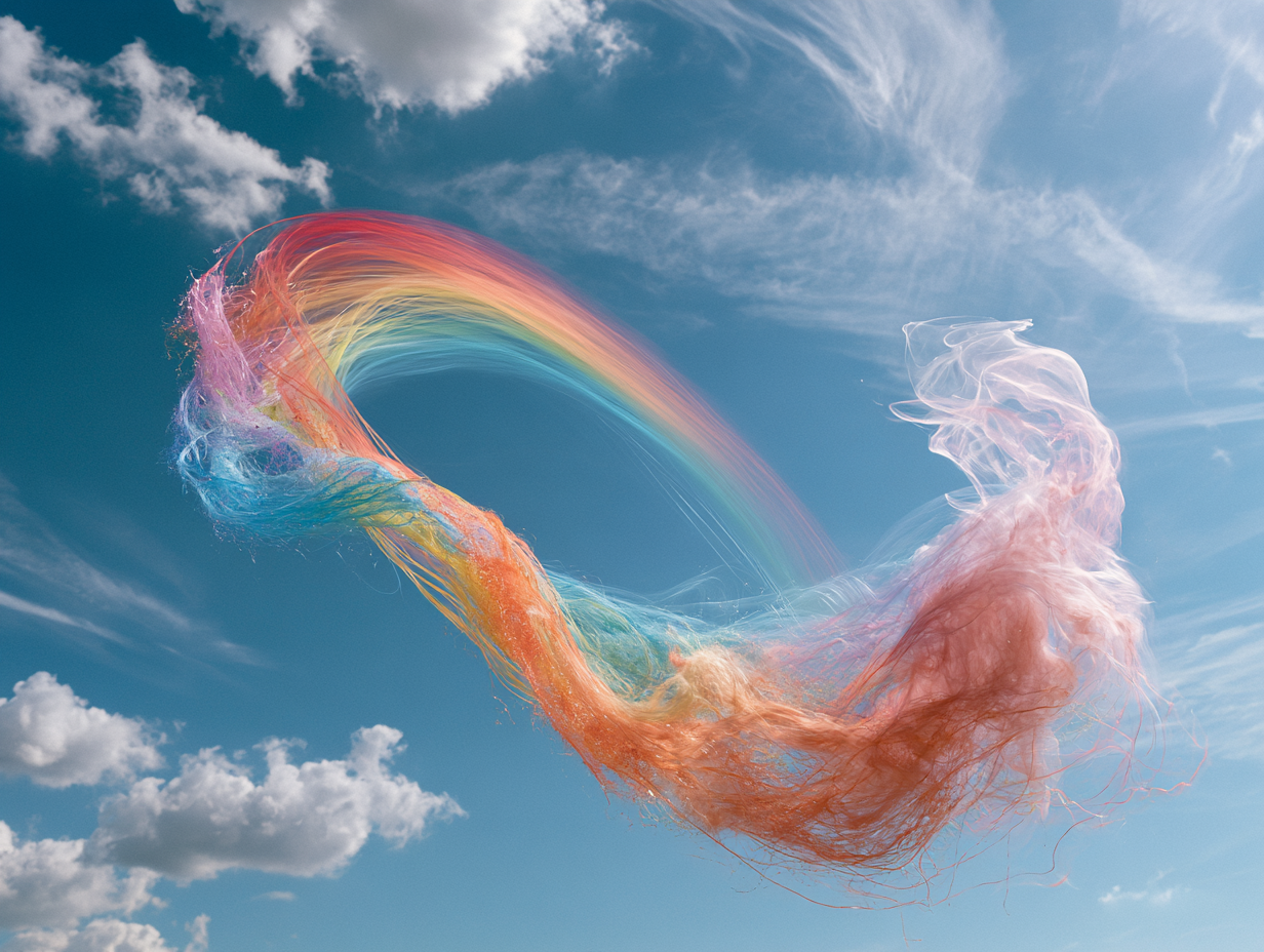 Confused rainbow