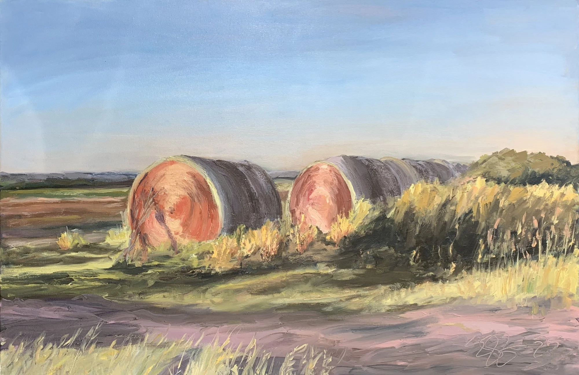 Kris-Shaffer_Oil-Paintings_Landscape_Late-Day-Bales-2000px.JPG
