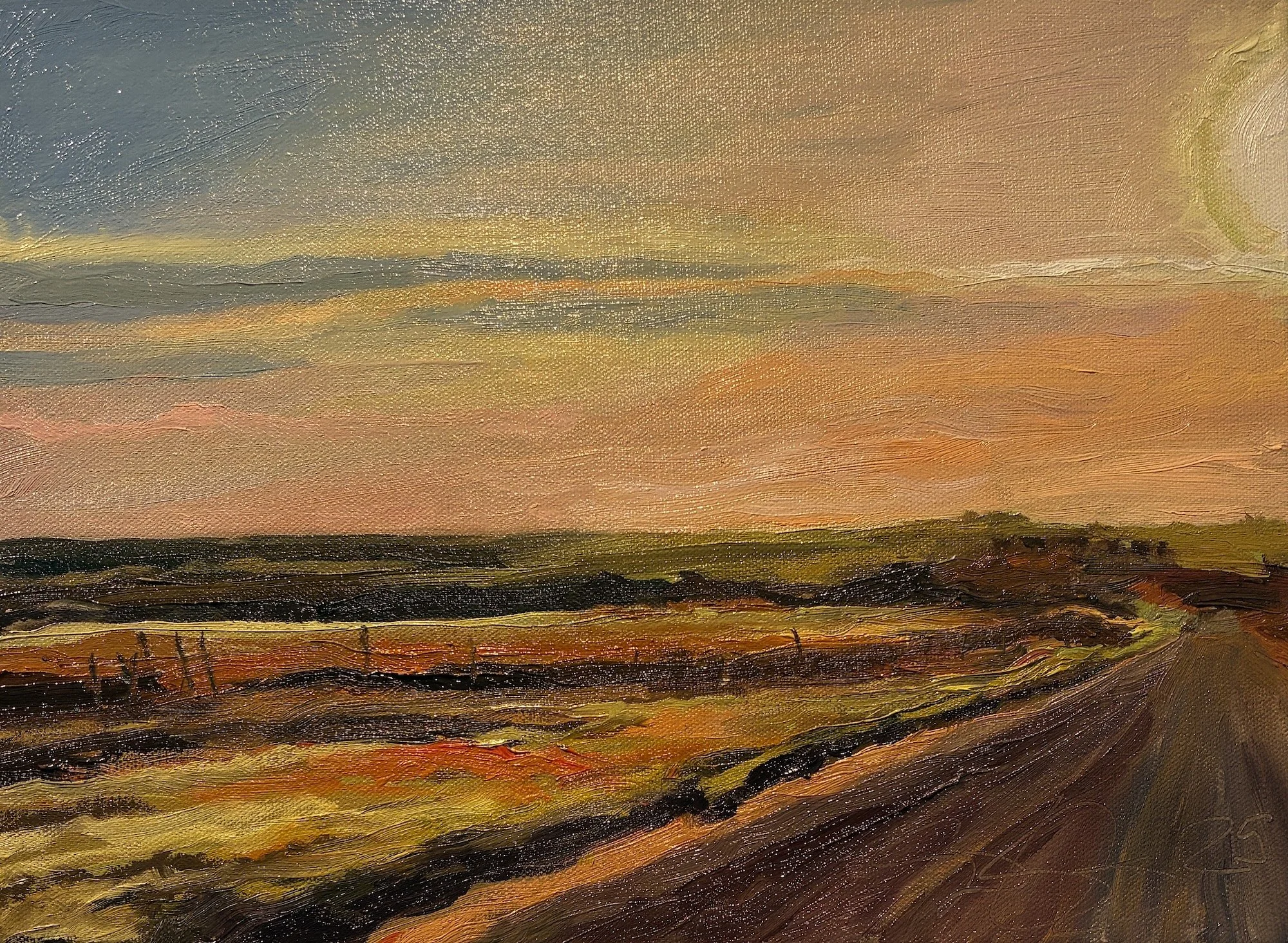 Dawn on Indian Road