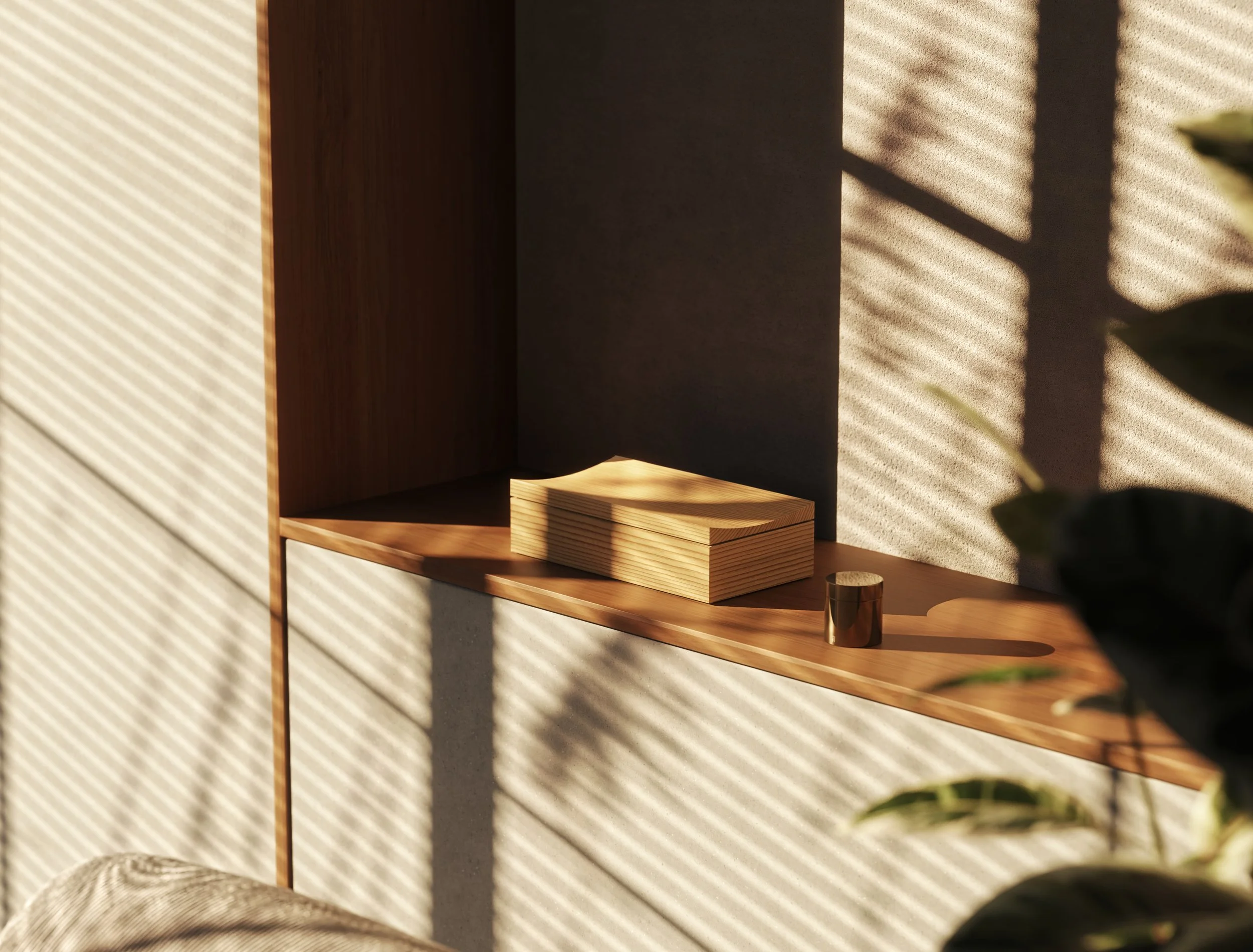 Cannabis storage and accessory collection for Indiglo Living