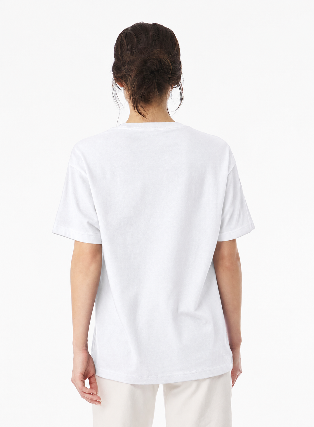 Minimalist White T-Shirt Back View.png