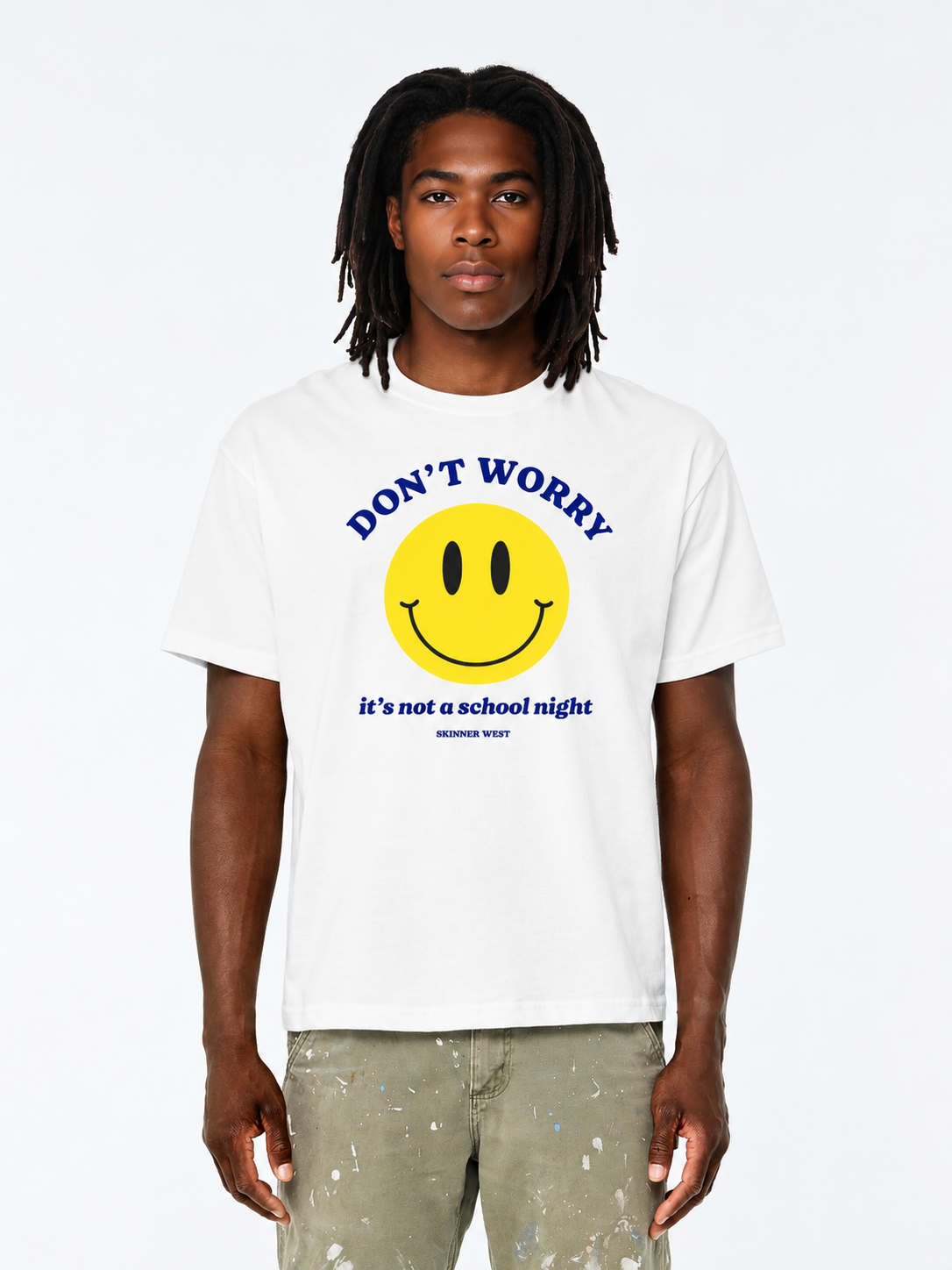 Don’t Worry Smiley Tee Studio Portrait.png