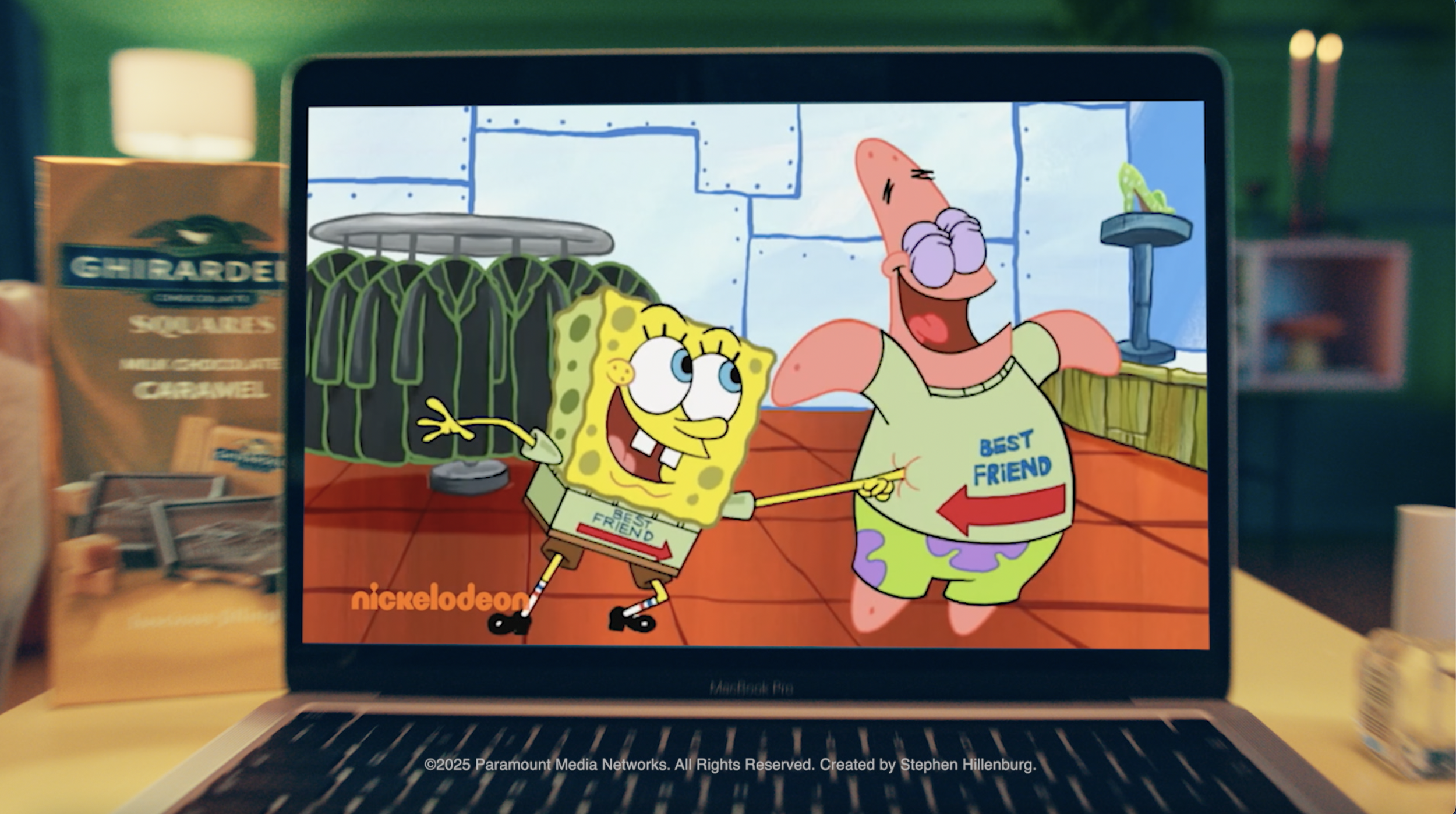 Ghirardelli and SpongeBob SquarePants make a sweet duo
