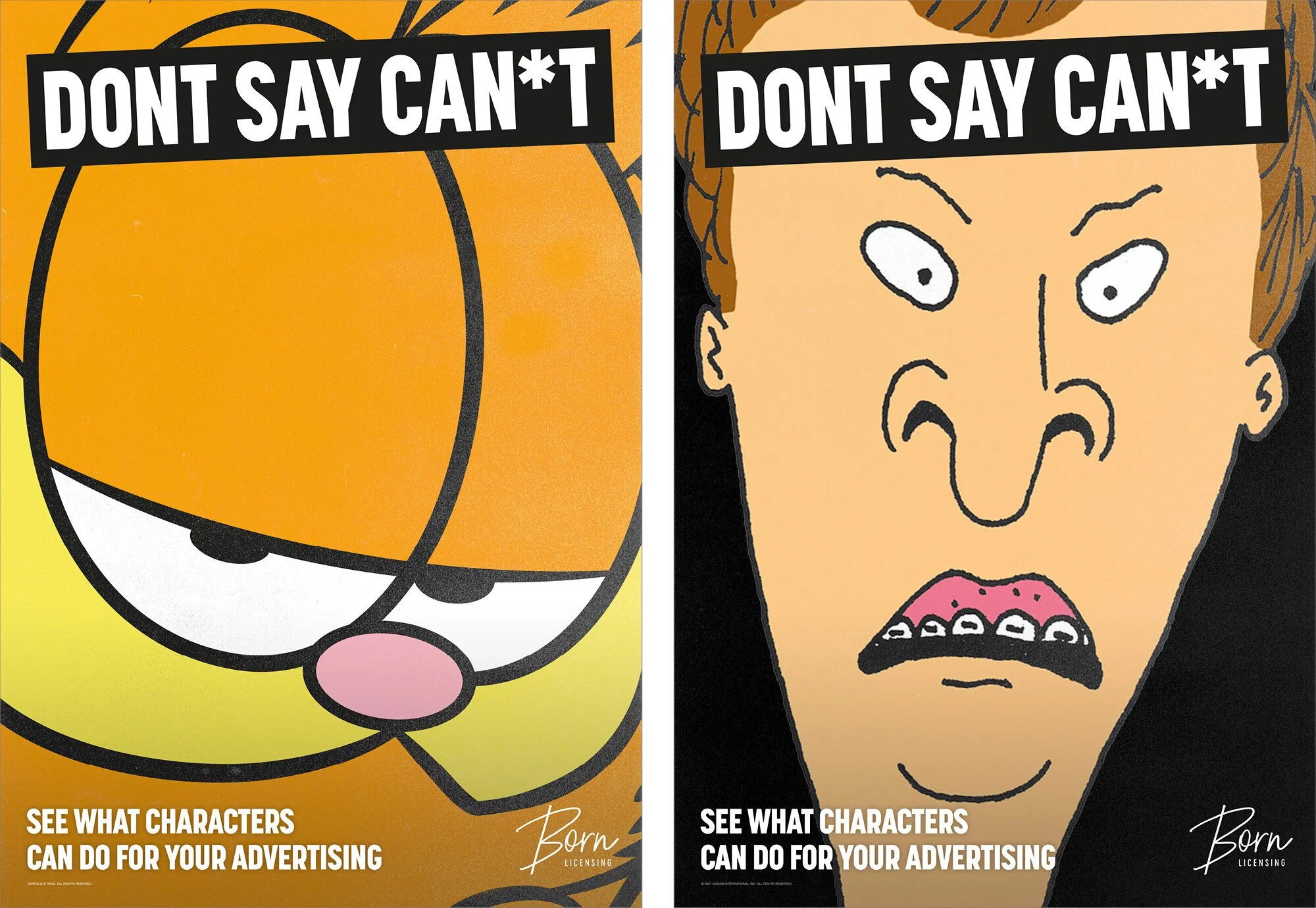 SpongeBob, Daria and Garfield join forces to tell Adland: Don’t Say Can*t