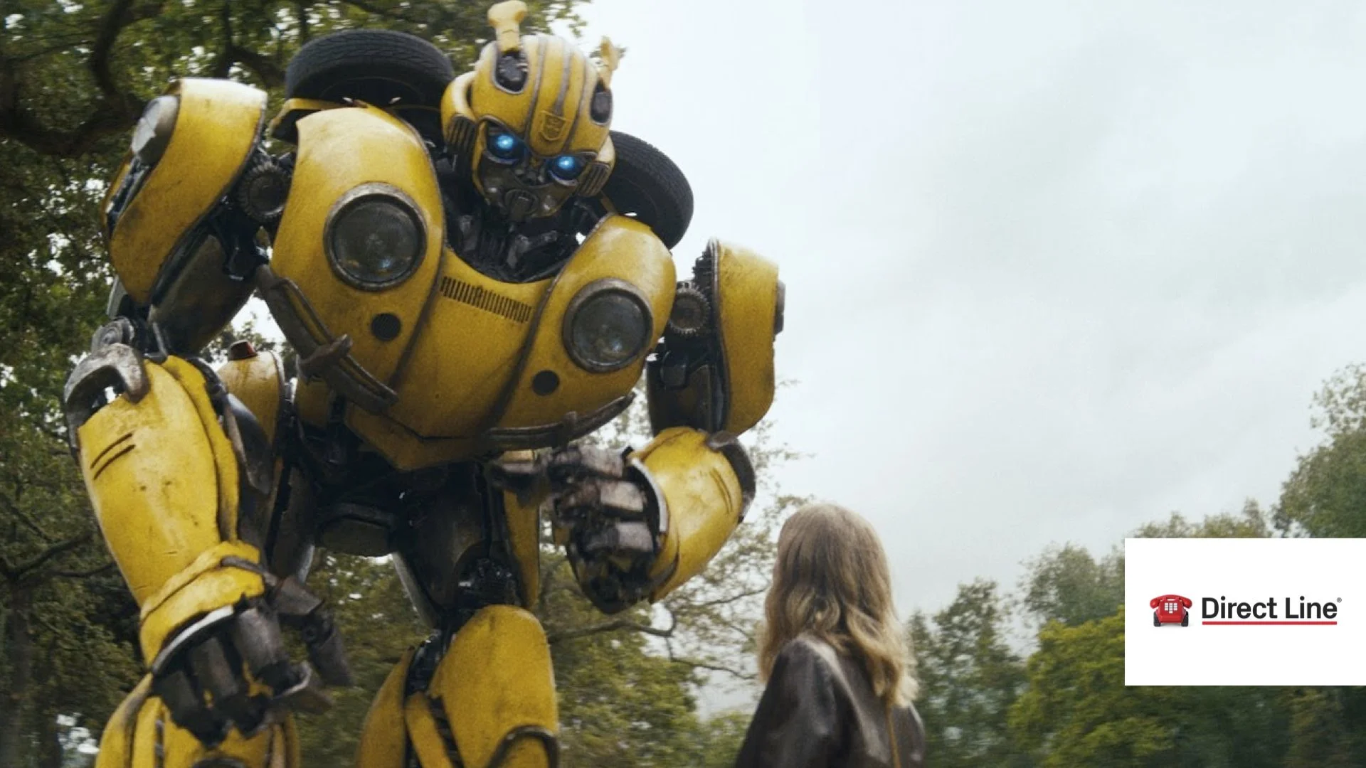 DIRECT LINE'S 'WE'RE ON IT' CAMPAIGN WITH BUMBLEBEE FROM TRANSFORMERS