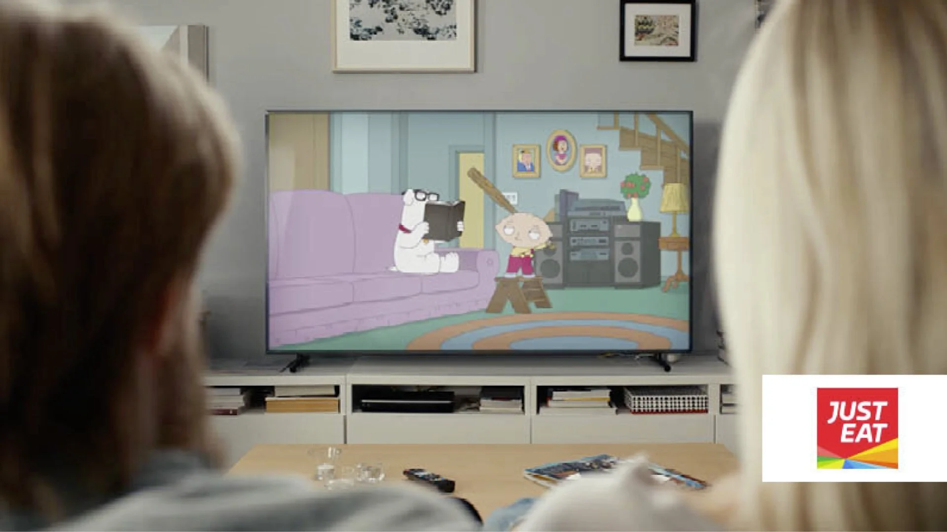 FAMILY GUY AND JUST EAT
