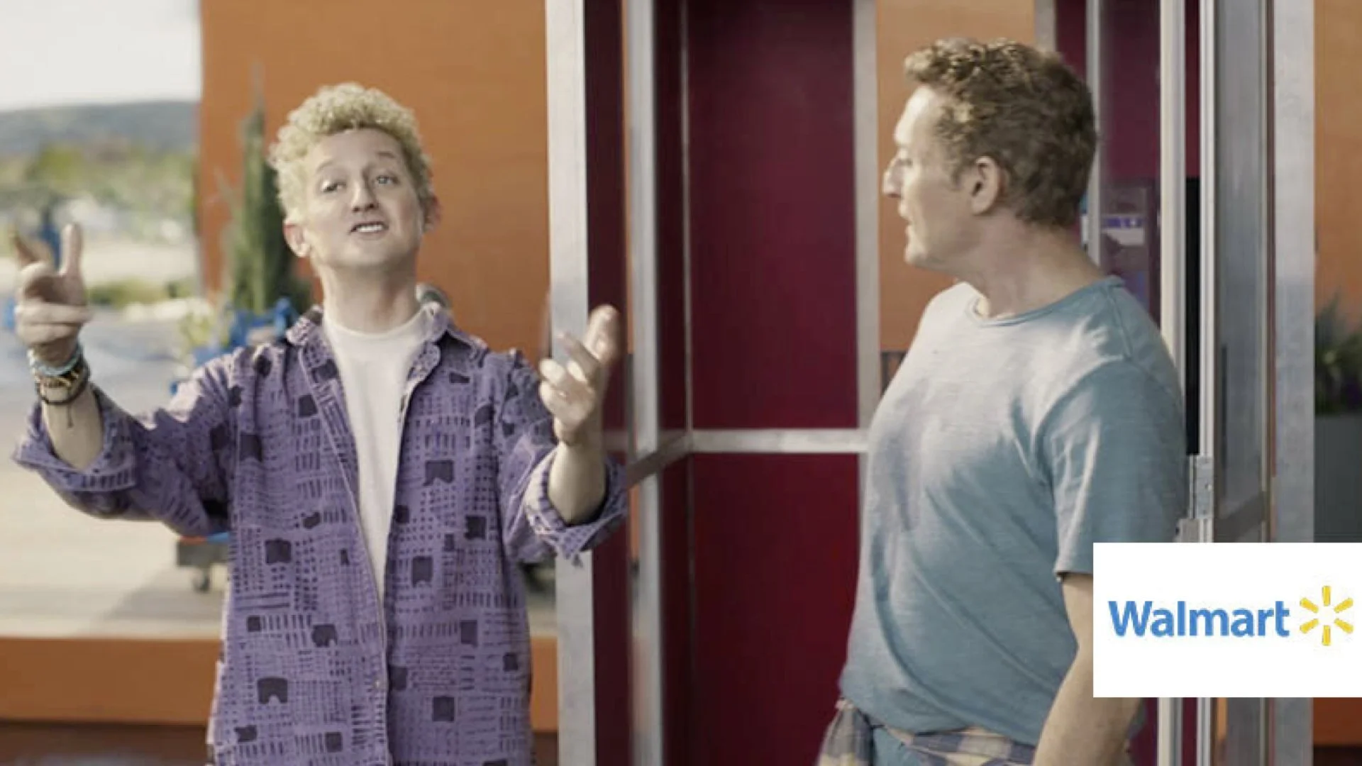 BILL & TED IN WALMART'S SUPER BOWL AD