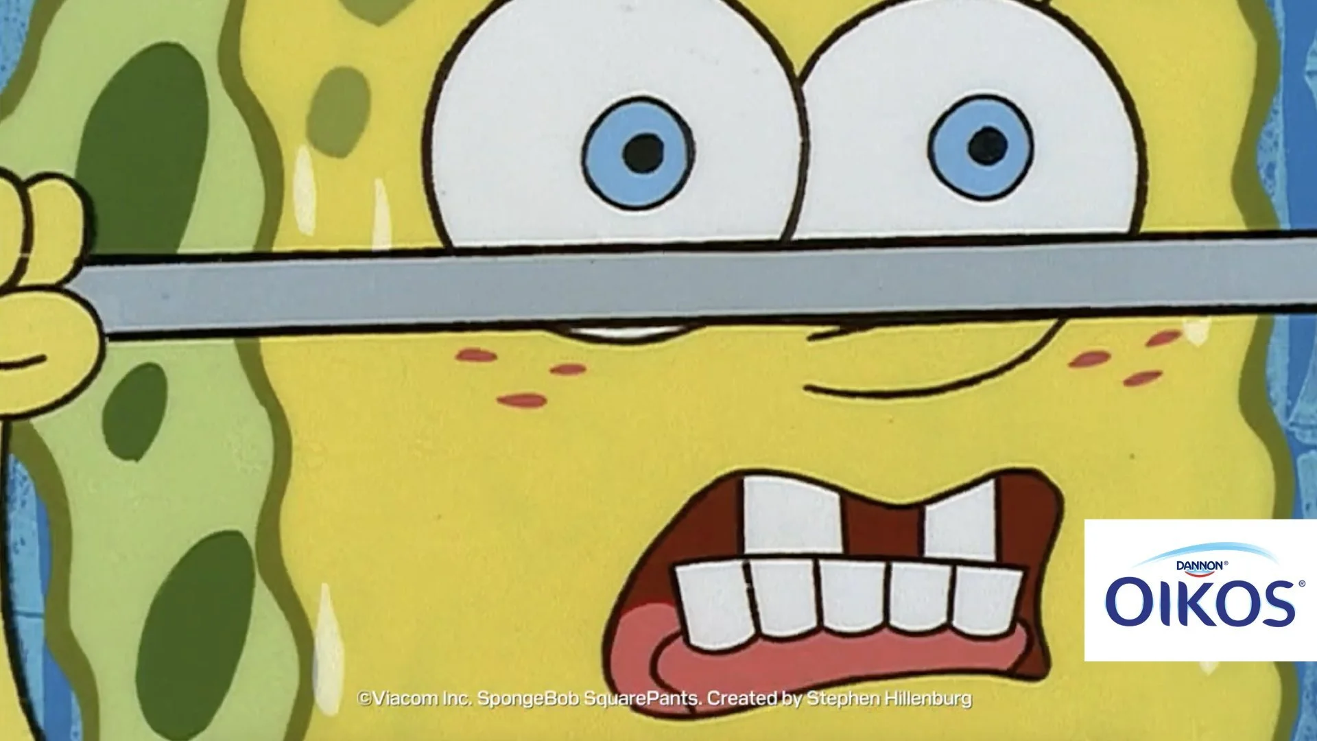 SPONGEBOB SQUAREPANTS IN OIKOS SUPER BOWL CAMPAIGN