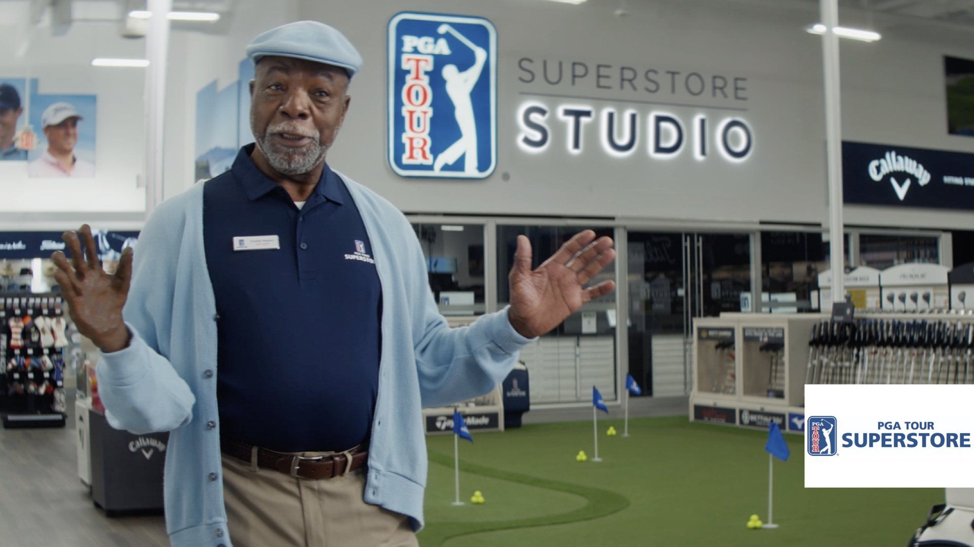 'CHUBBS' FROM HAPPY GILMORE STARS IN PGA TOUR SUPERSTORE CAMPAIGN