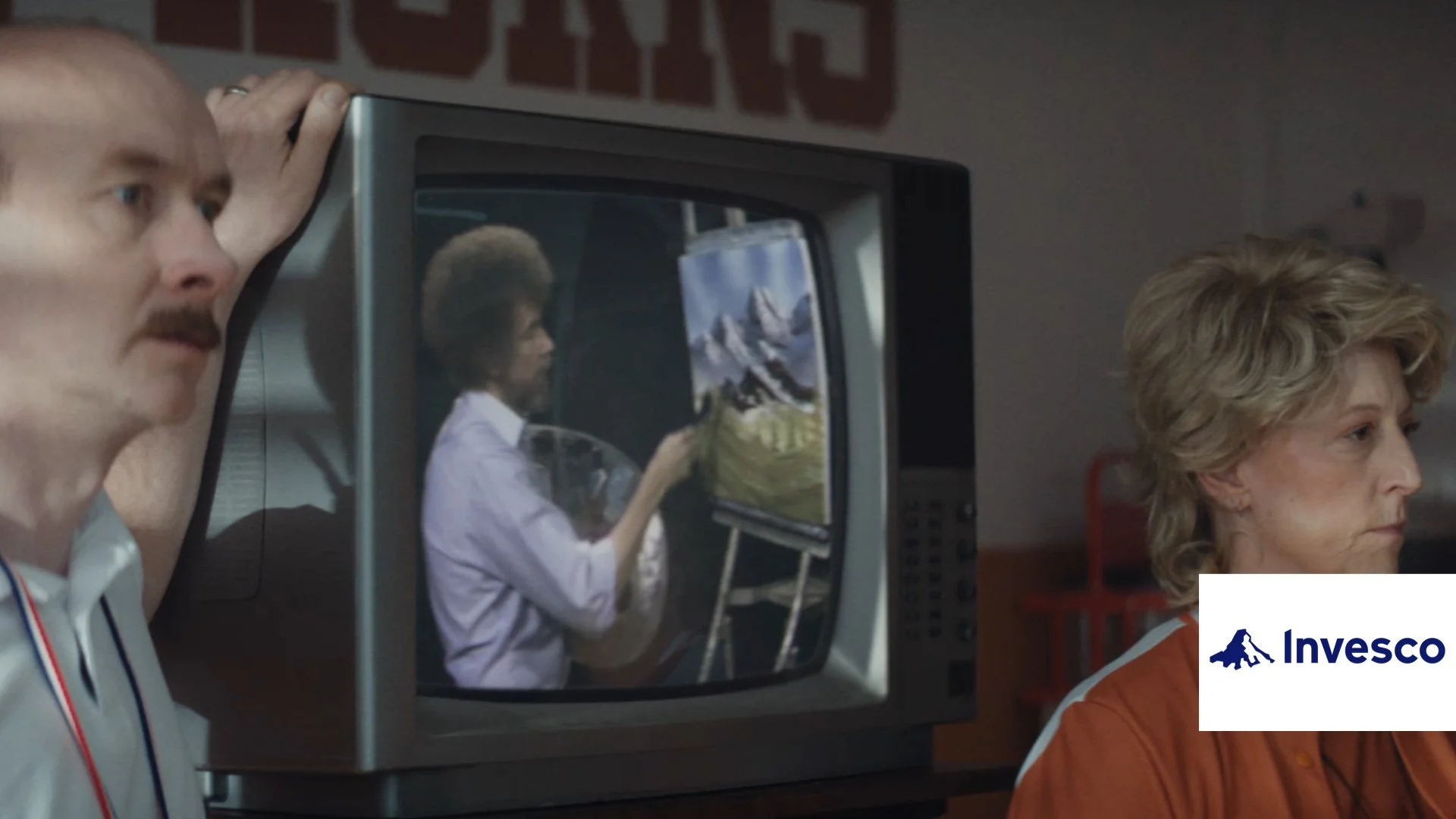 THE JOY OF PAINTING CLIP FEATURING BOB ROSS LICENSED FOR INVESCO CAMPAIGN