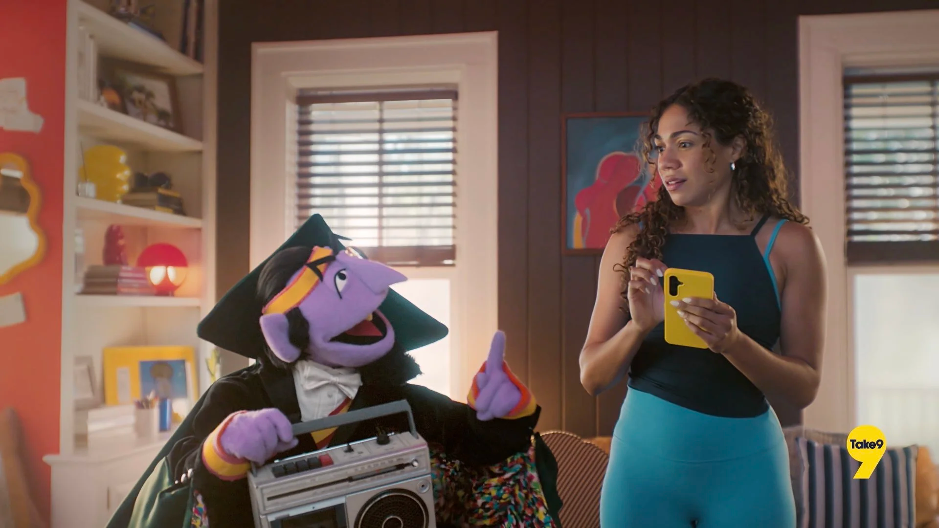 TAKE9 LICENSES COUNT VON COUNT FOR ONLINE SCAM AWARENESS CAMPAIGN