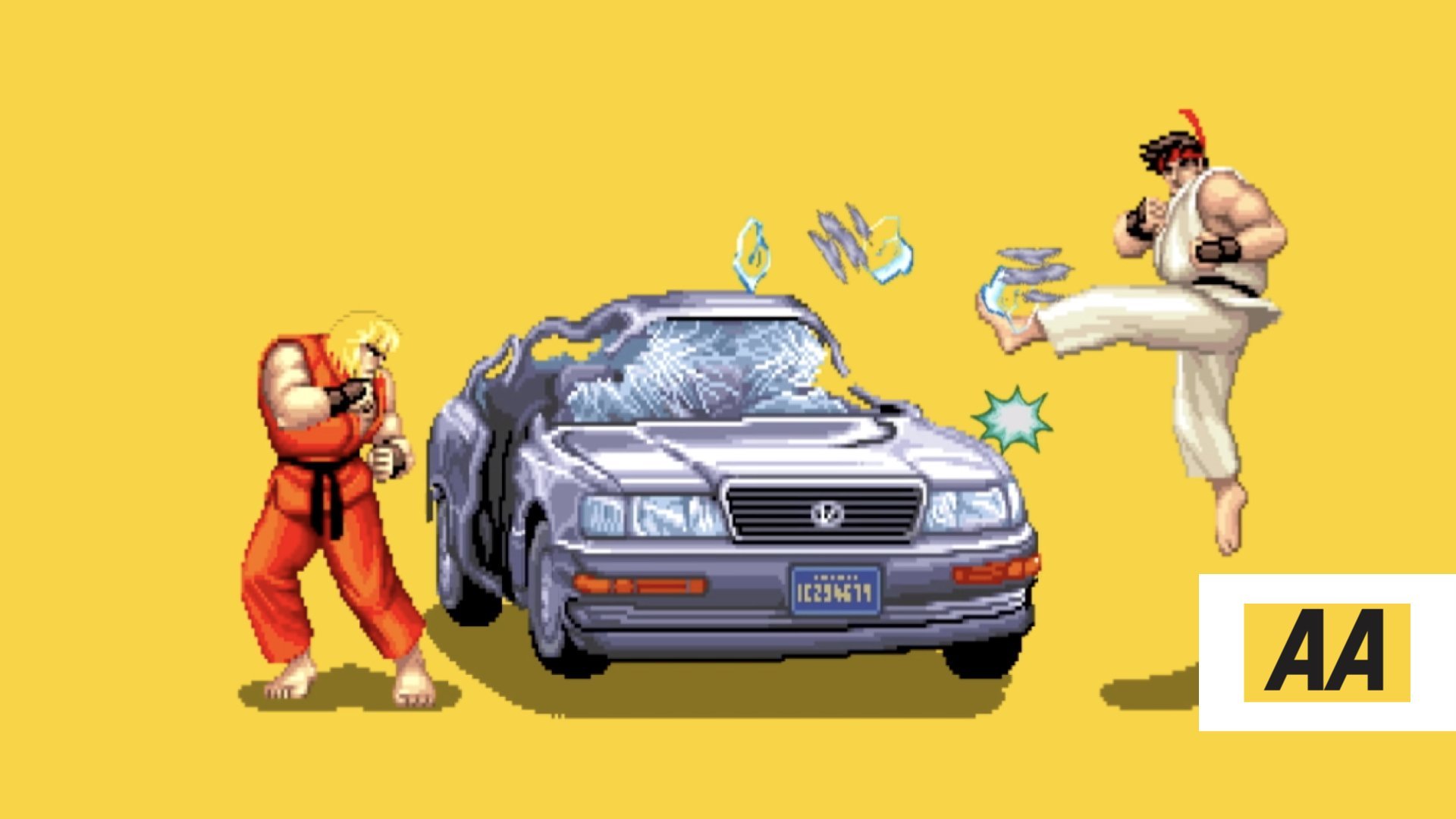 STREET FIGHTER FEATURED IN "IT'S OK, I'M WITH THE AA" CAMPAIGN