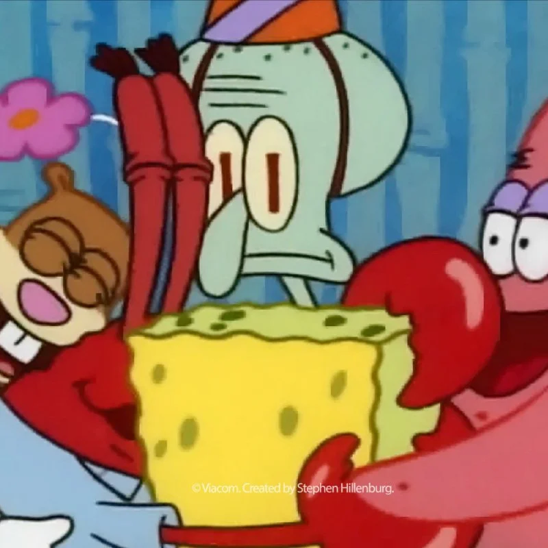 SPONGEBOB SQUAREPANTS & THE BIKINI BOTTOM GANG IN RITZ CRACKERS TV AD