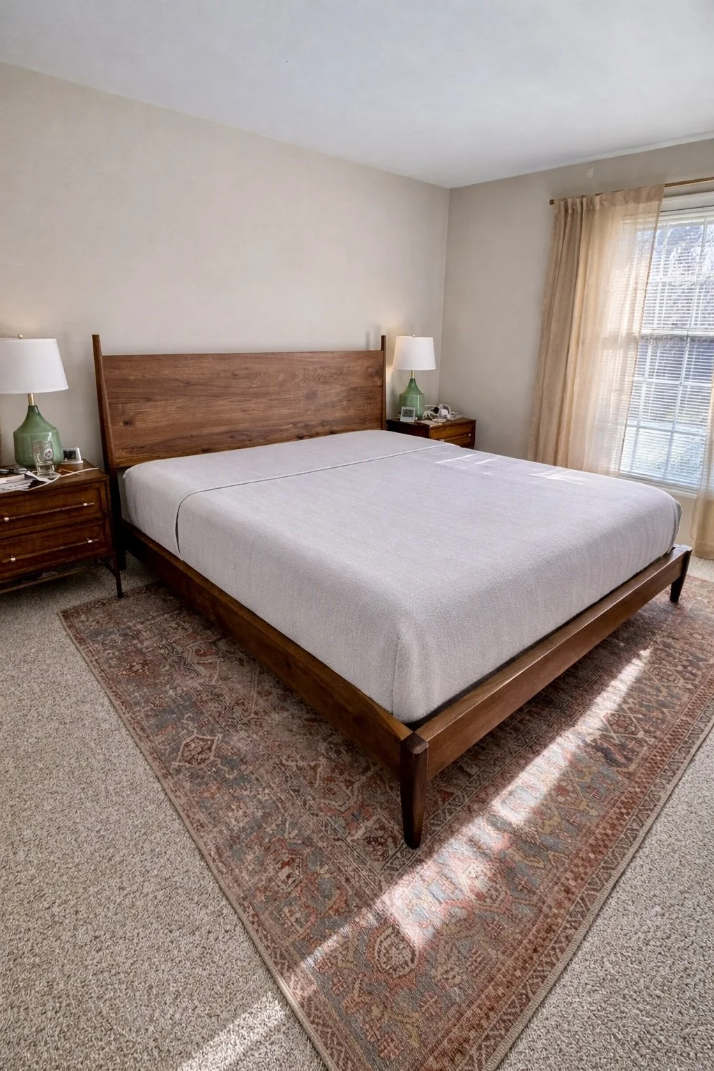 Modern Walnut Bedframe