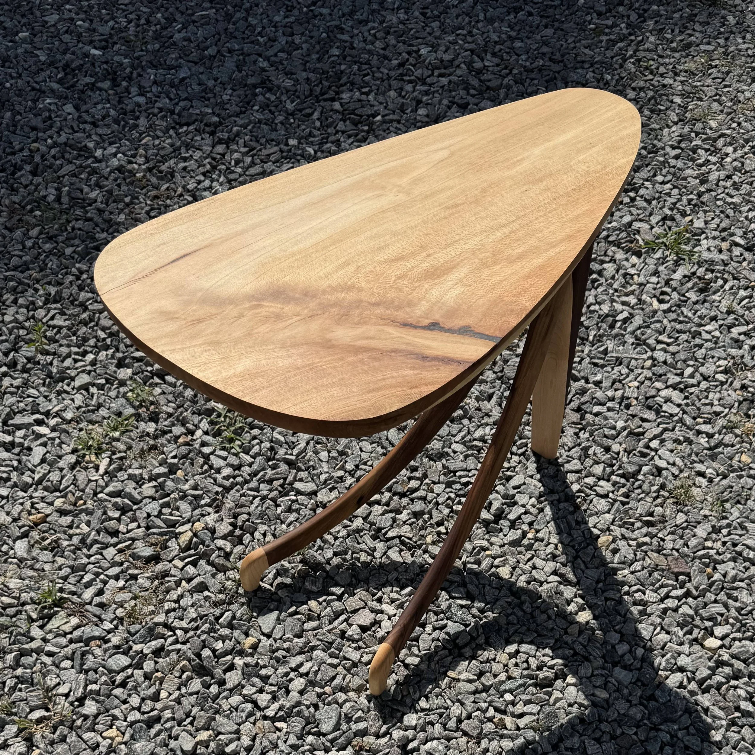 The Gardener | Walnut, Maple, Sycamore Accent Table