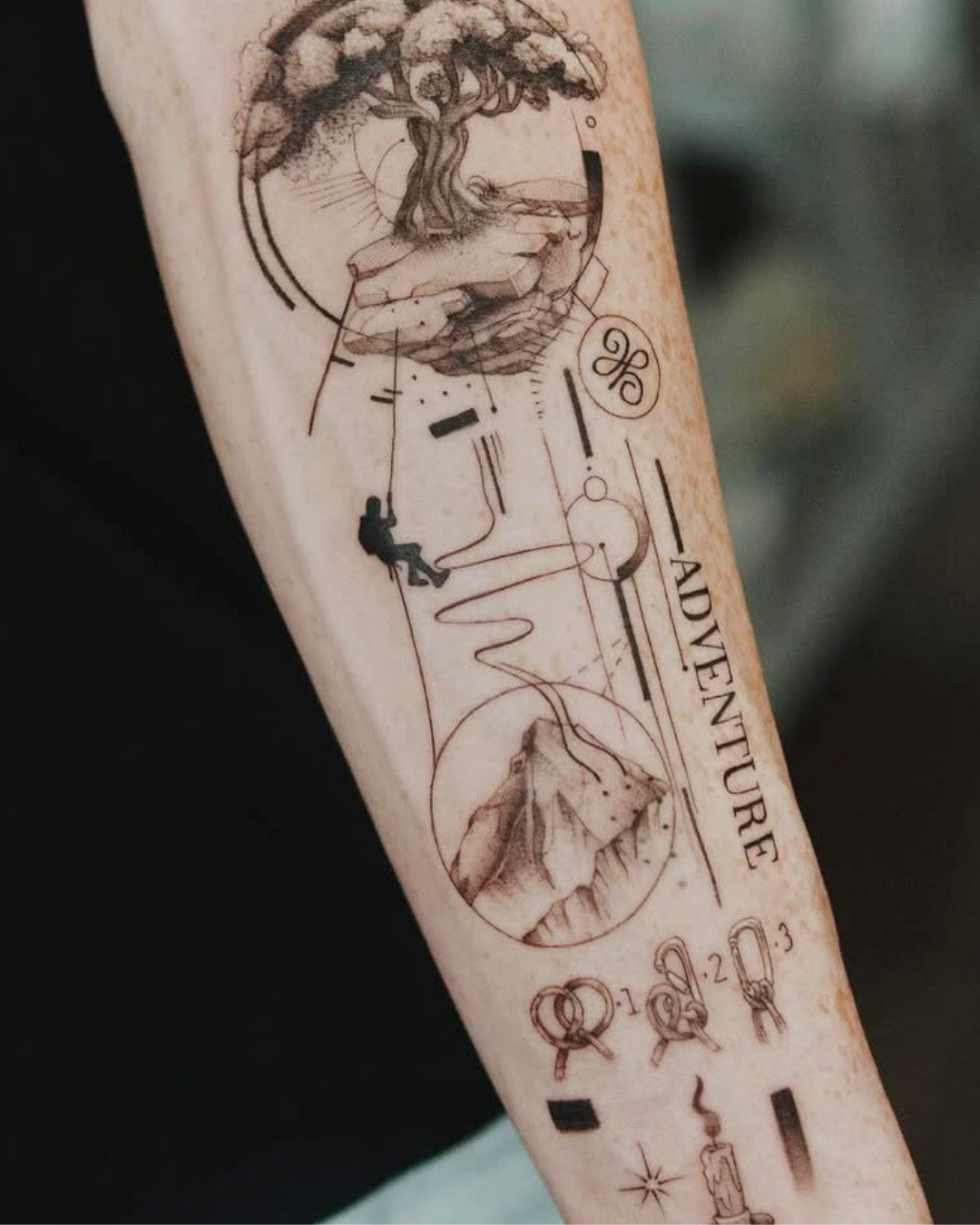 Tatuaje Tattoo Concept diseño personalizado realizado por Manuela Medina