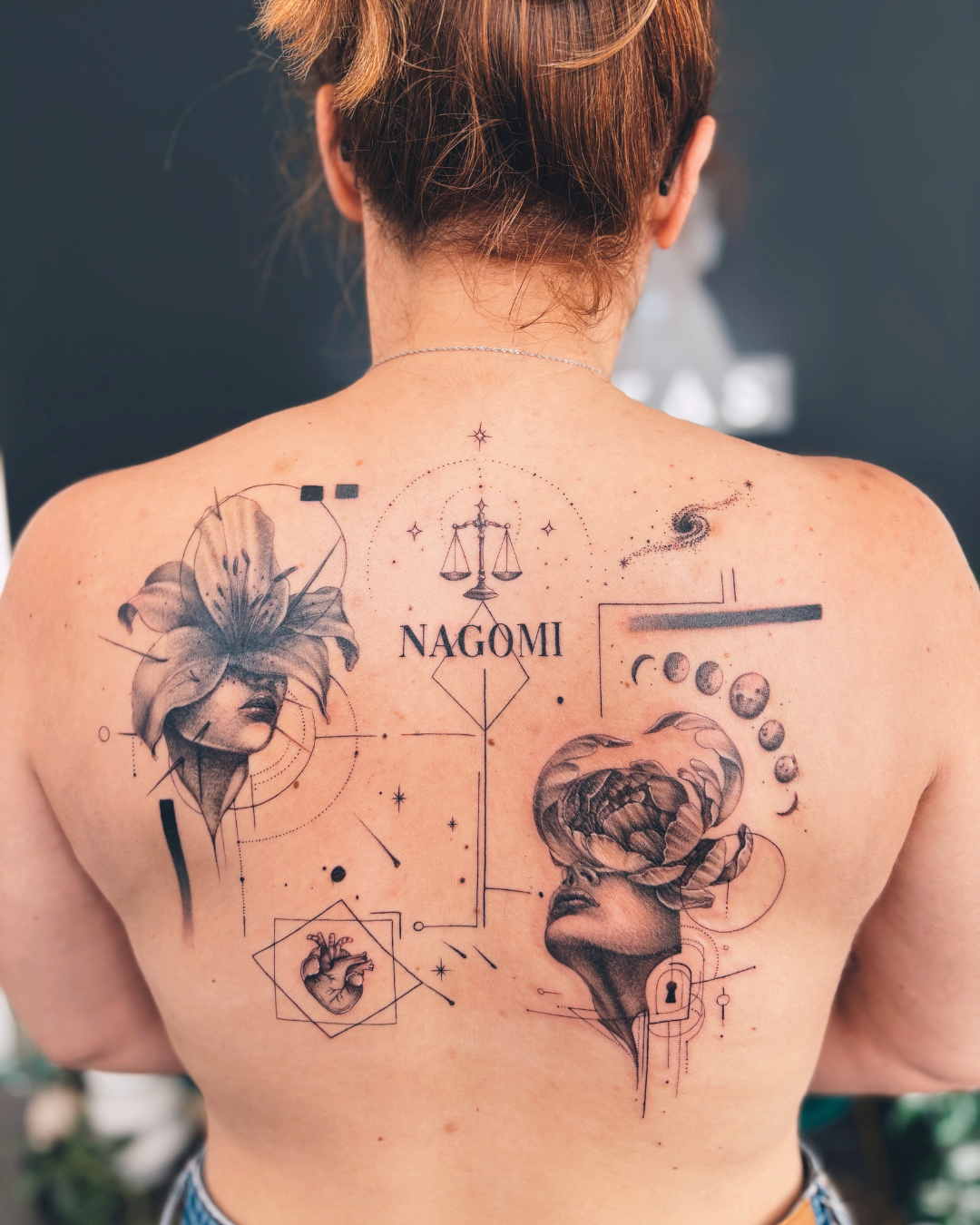 Tatuaje Tattoo Concept diseño personalizado realizado por Manuela Medina en Purezas Tattoo