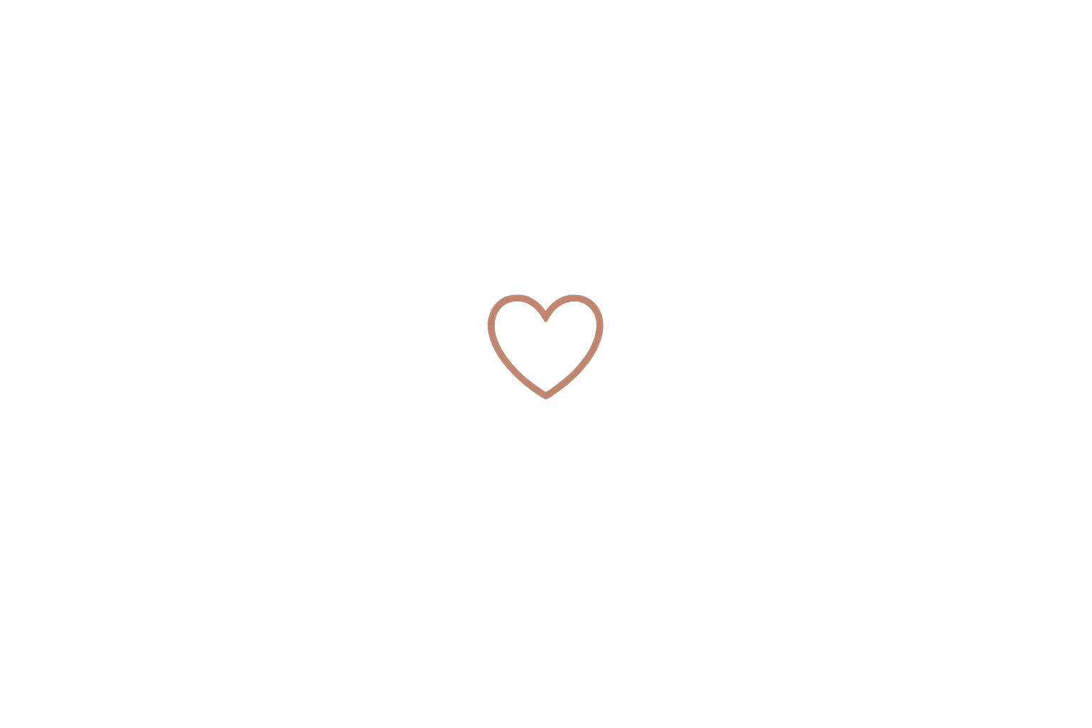 A black background with a small, simple, outline of a pink heart in the center.