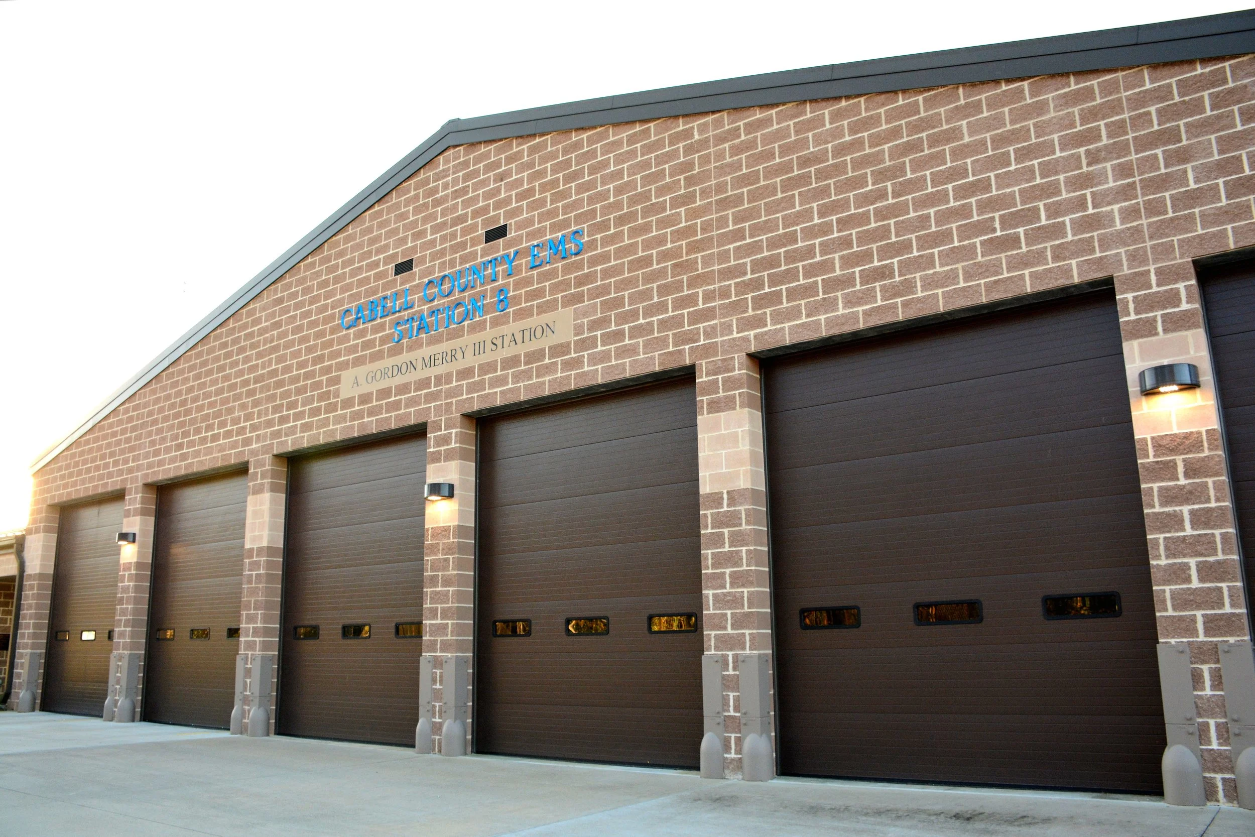 Cabell County EMS Station 8 completed by MIRC Construction Services, LLC.
