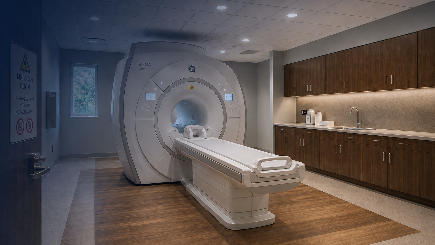 Rendering of St. Mary's Medical Center MRI Suite