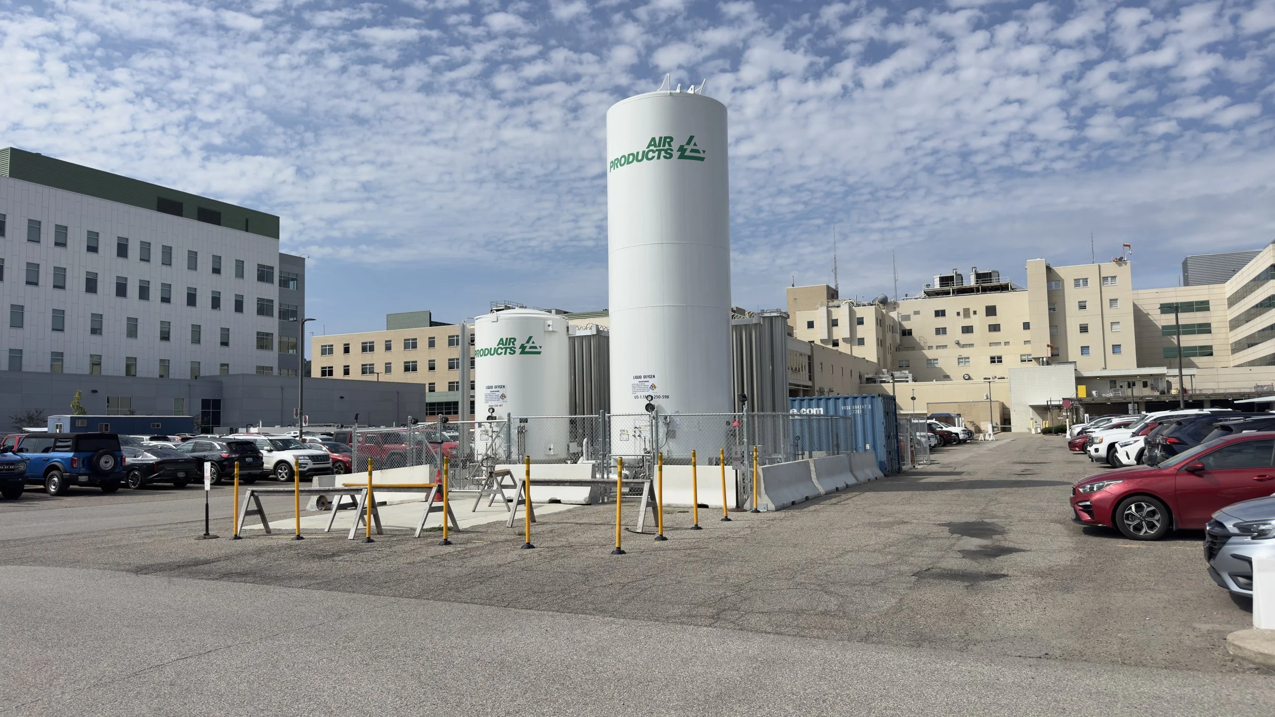 Cabell Huntington Hospital oxygen plant relocation in Huntington, West Virginia