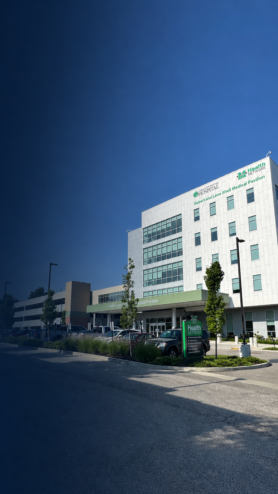 Robert and Lena Shell Medical Pavilion at Cabell Huntington Hospital in Huntington, West Virginia.