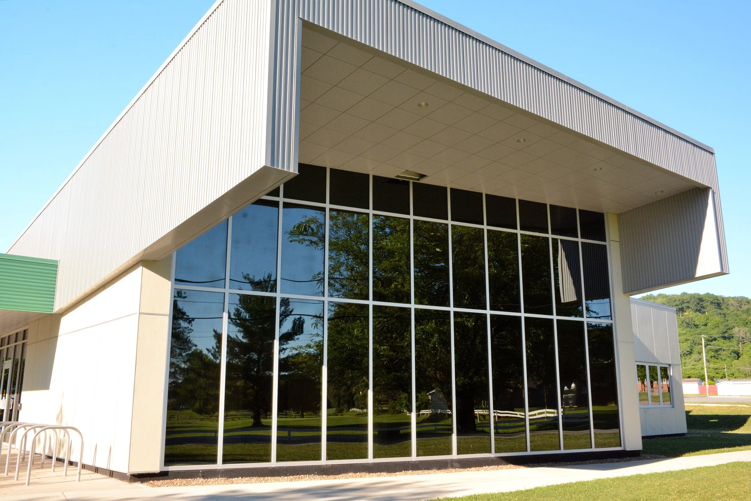 Cox Landing Branch Library completed by MIRC Construction Services, LLC.