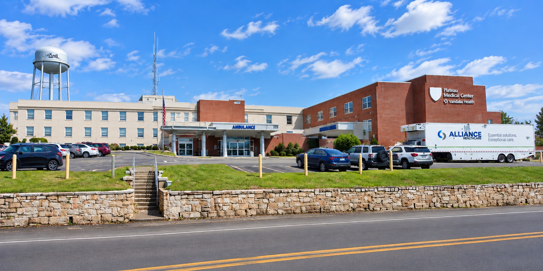 Rendering of Plateaus Medical Center in Oak Hill, WV