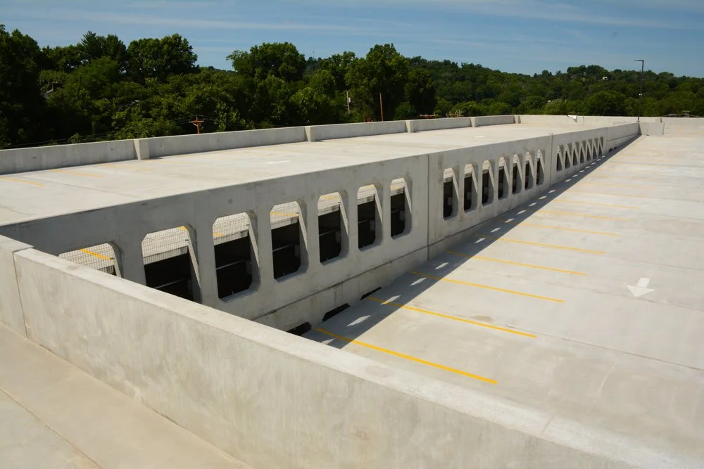 CHH Parking Garage at Cabell Huntington Hospital in Huntington, West Virginia.