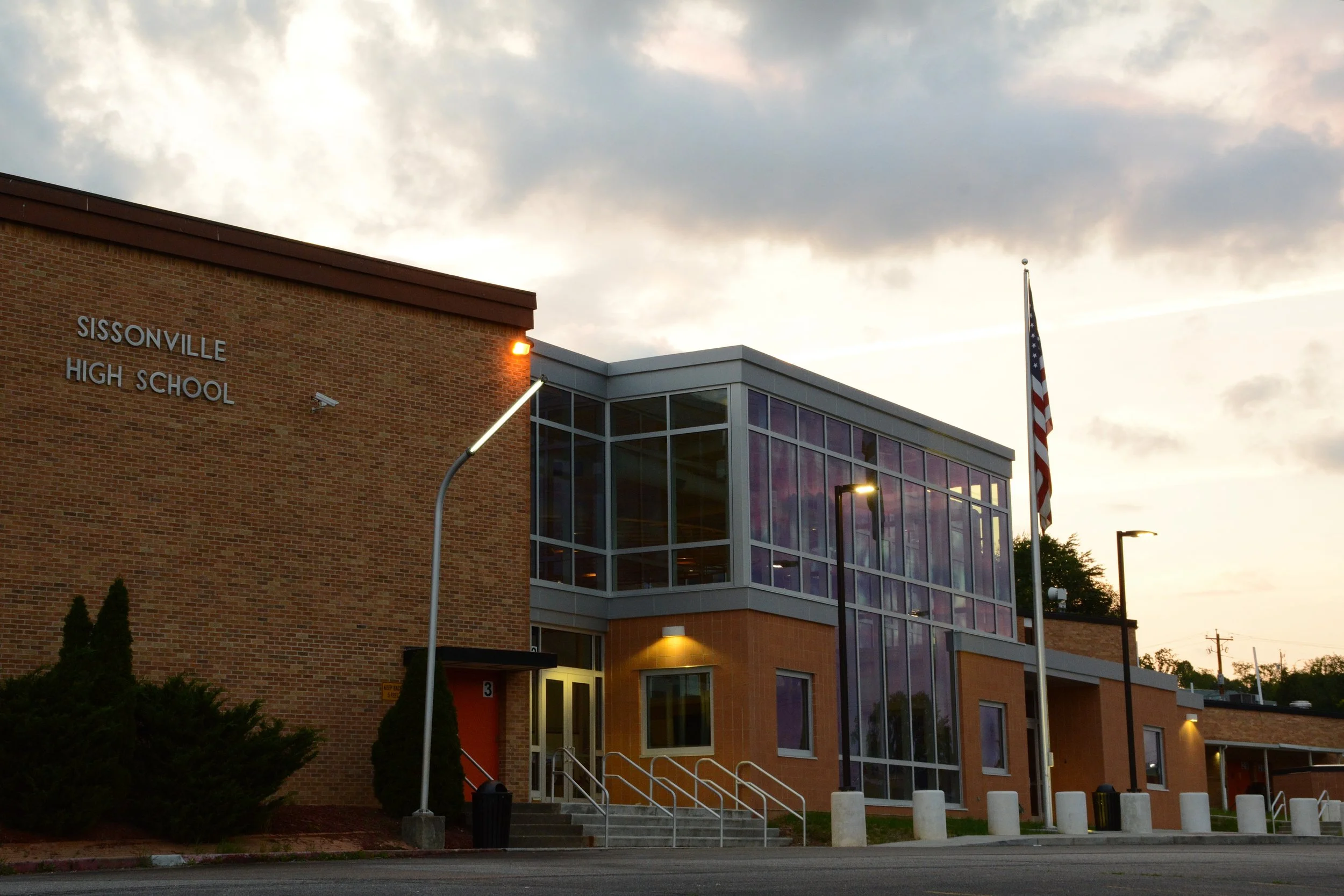 Sissonville High School Commons Addition and Renovations completed by MIRC Construction Services, LLC.