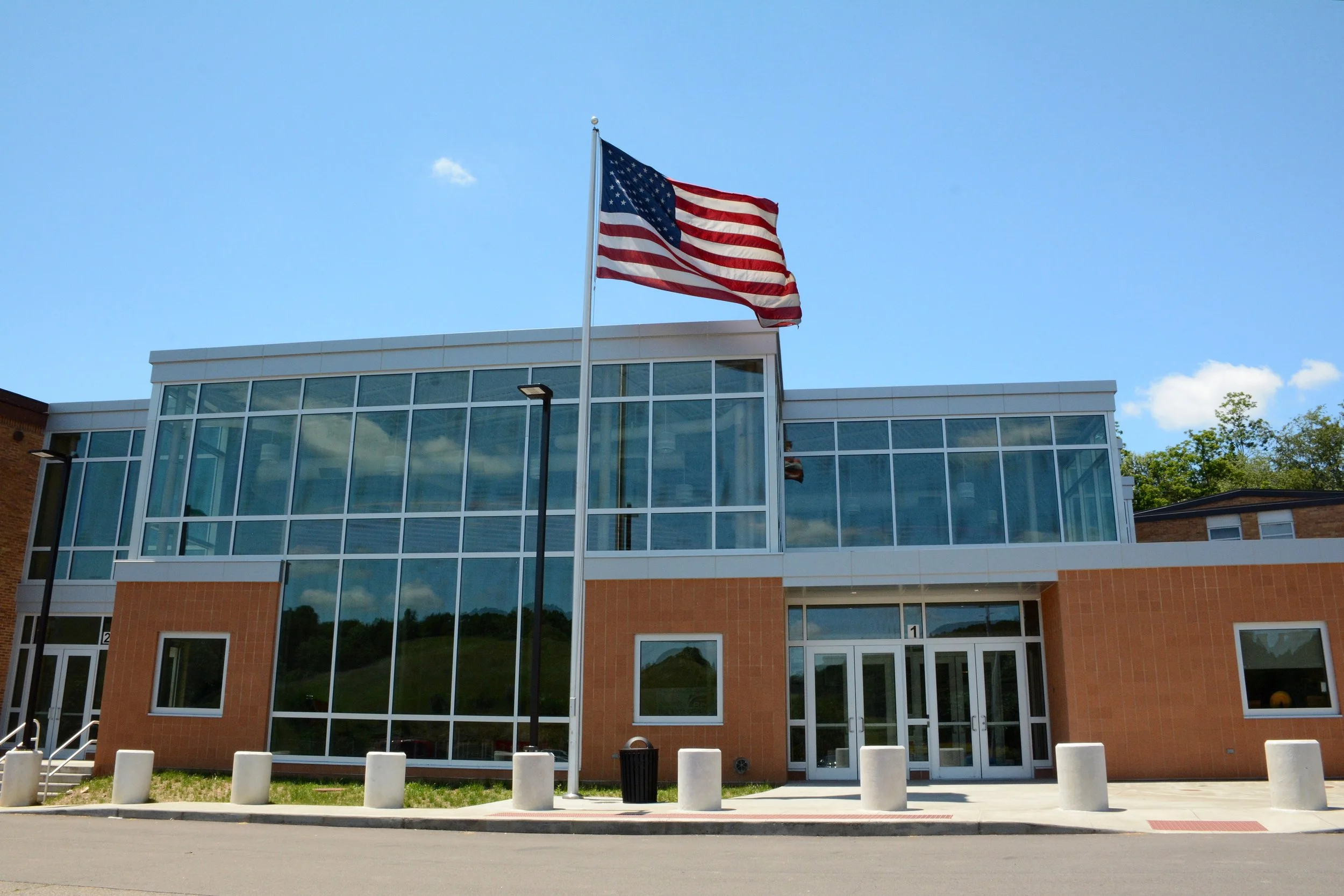 Sissonville High School Commons Addition and Renovations completed by MIRC Construction Services, LLC.