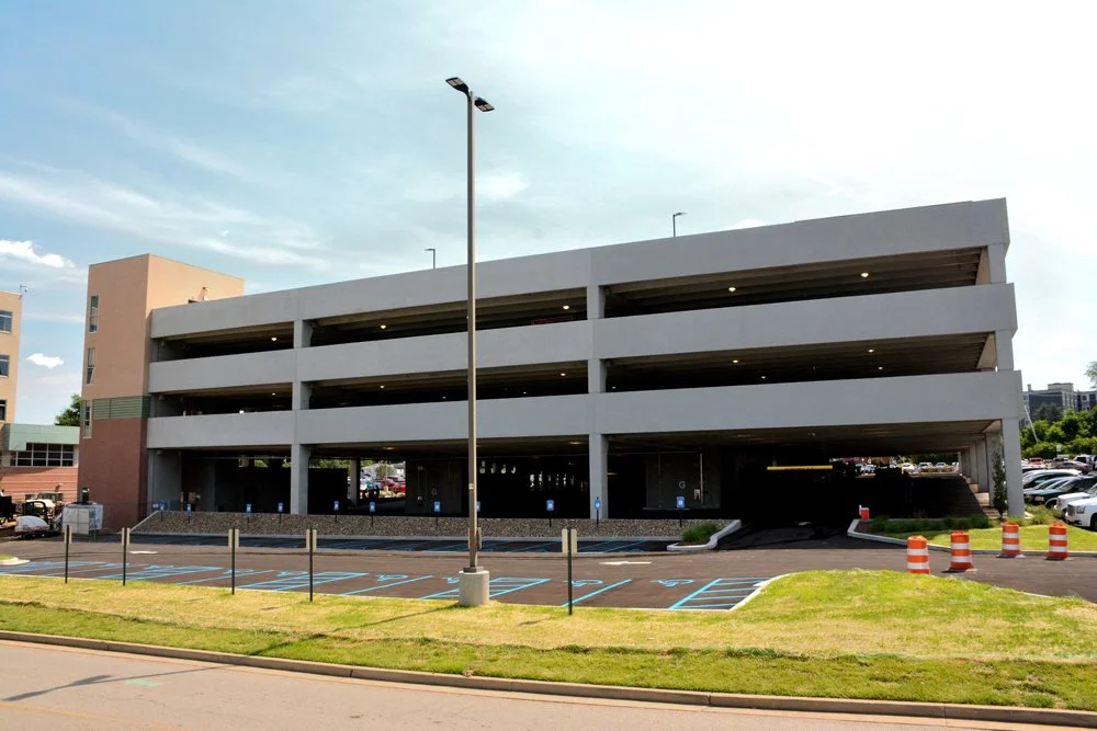 CHH Parking Garage at Cabell Huntington Hospital in Huntington, West Virginia.