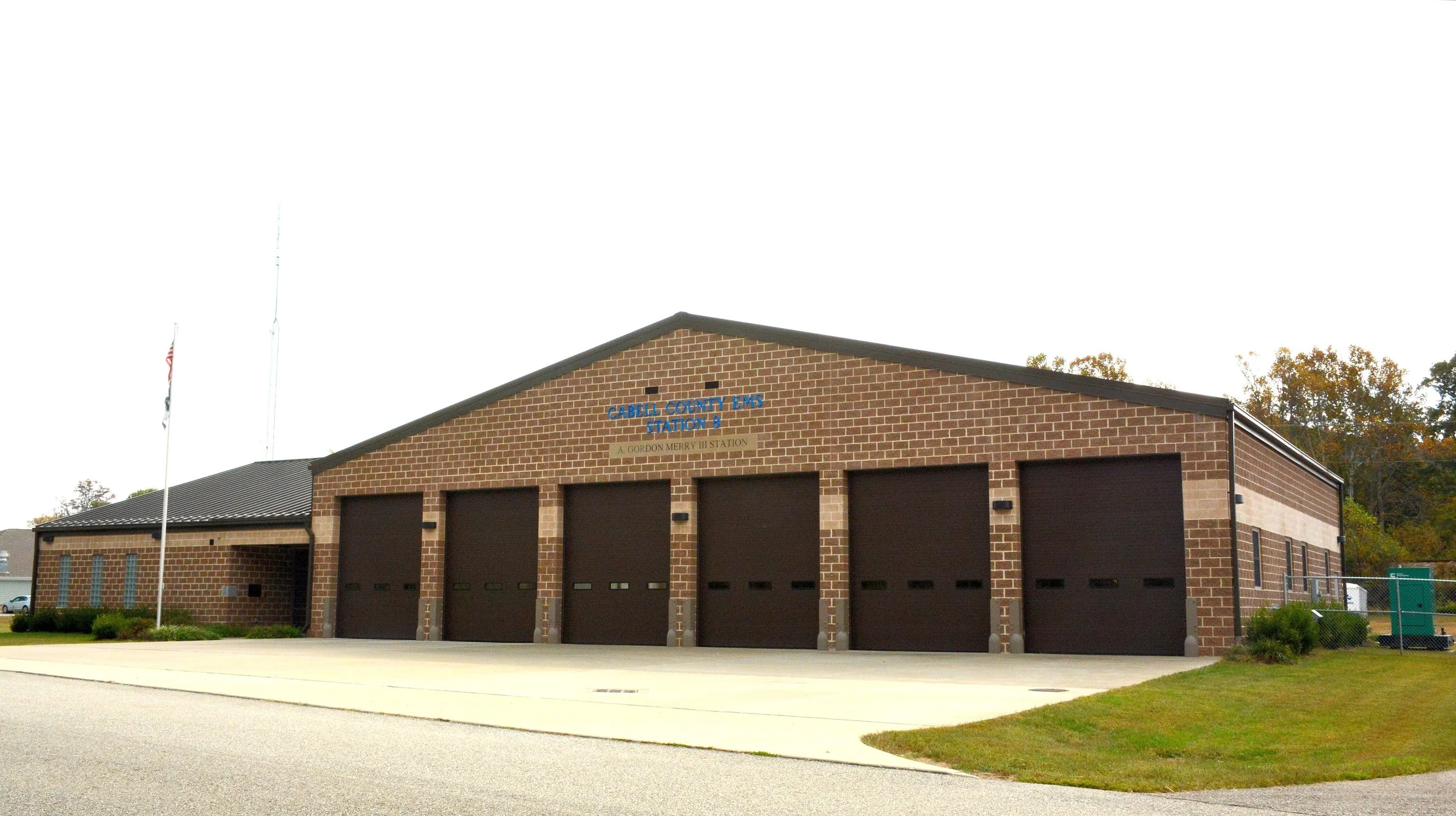 Cabell County EMS Station 8 completed by MIRC Construction Services, LLC.
