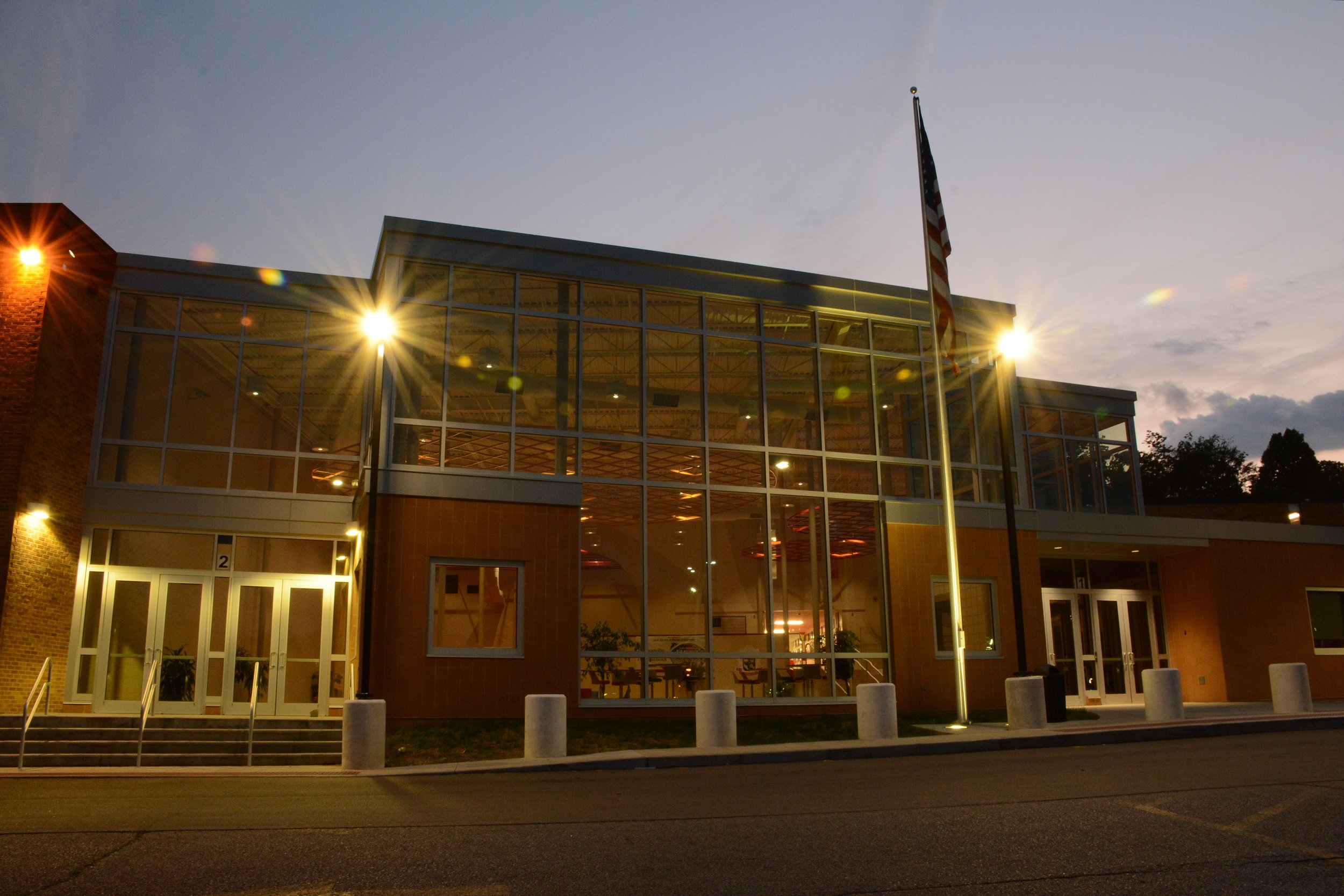 Sissonville High School Commons Addition and Renovations completed by MIRC Construction Services, LLC.