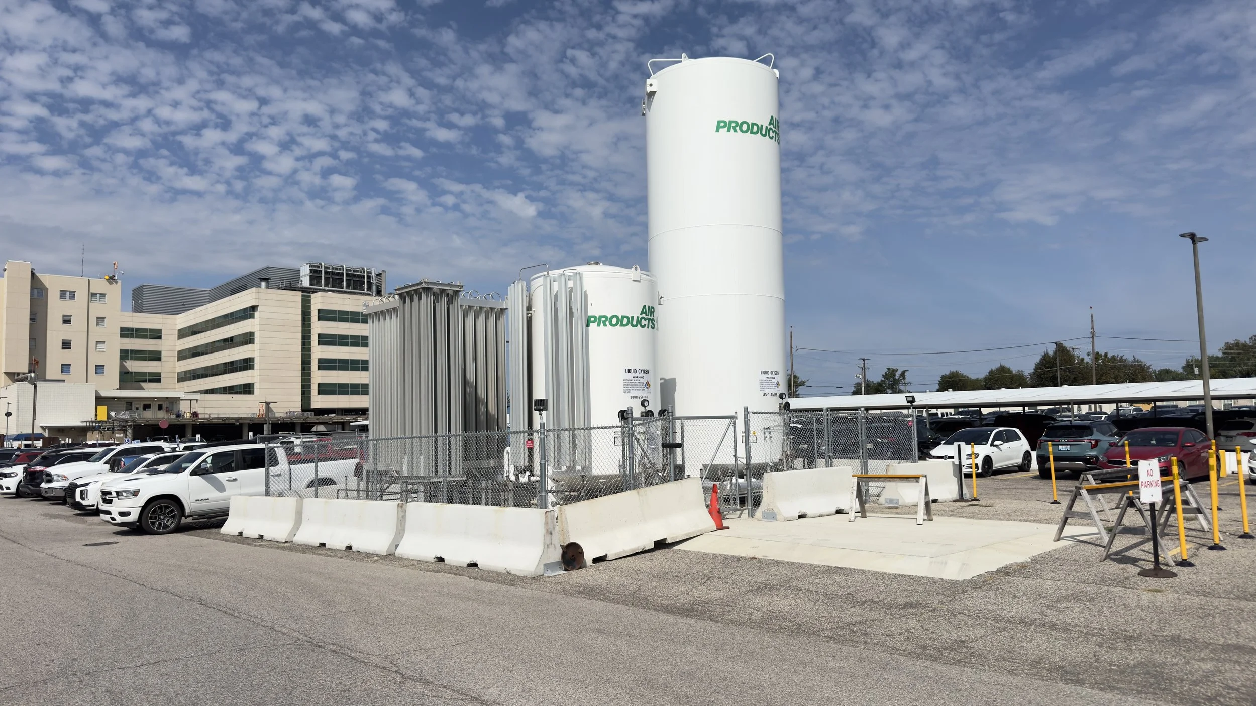 Cabell Huntington Hospital medical oxygen plant in Huntington, West Virginia