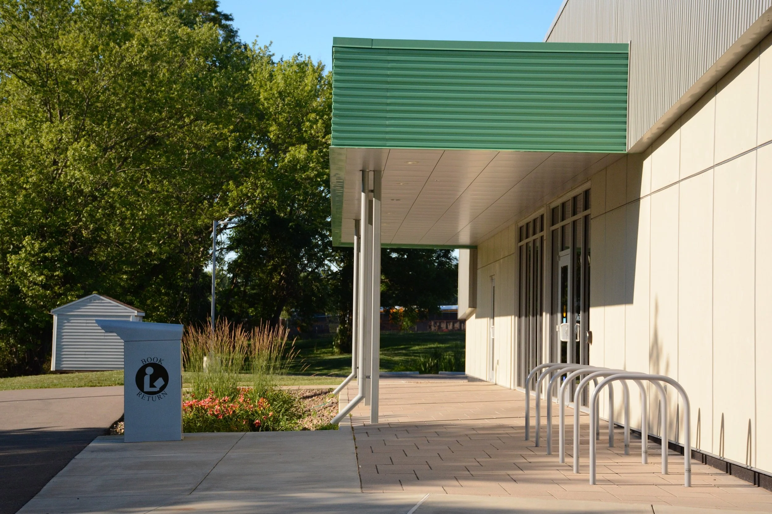 Cox Landing Branch Library completed by MIRC Construction Services, LLC.
