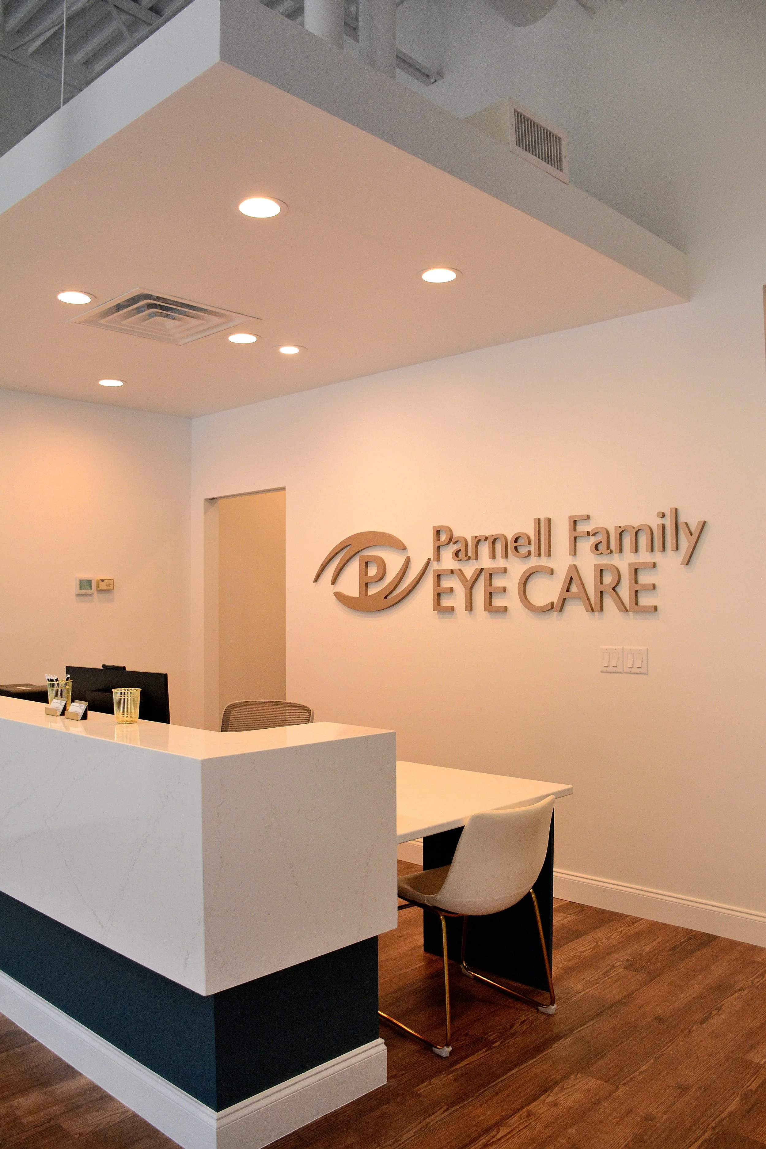 Parnell Family Eye Care completed by MIRC Construction Services, LLC.