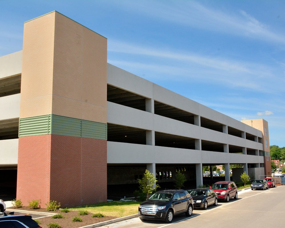 CHH Parking Garage at Cabell Huntington Hospital in Huntington, West Virginia.