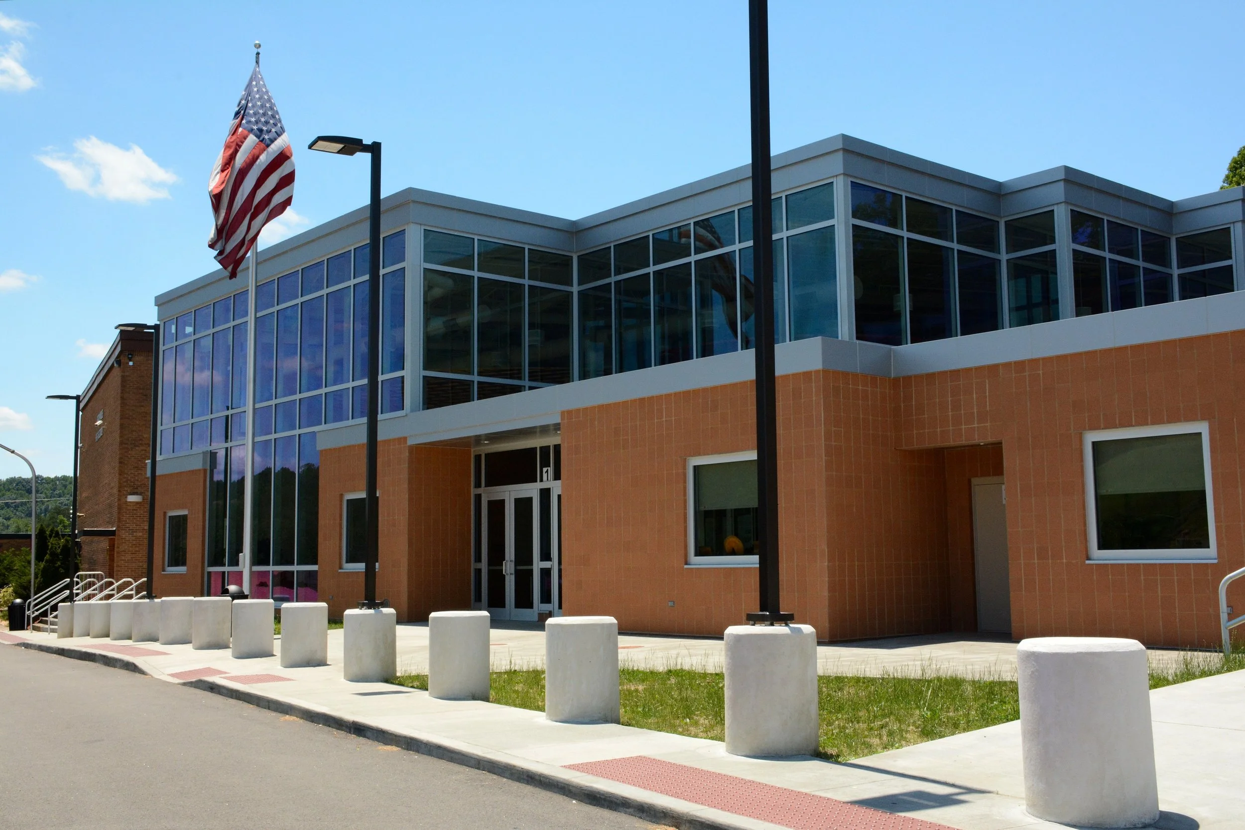 Sissonville High School Commons Addition and Renovations completed by MIRC Construction Services, LLC.