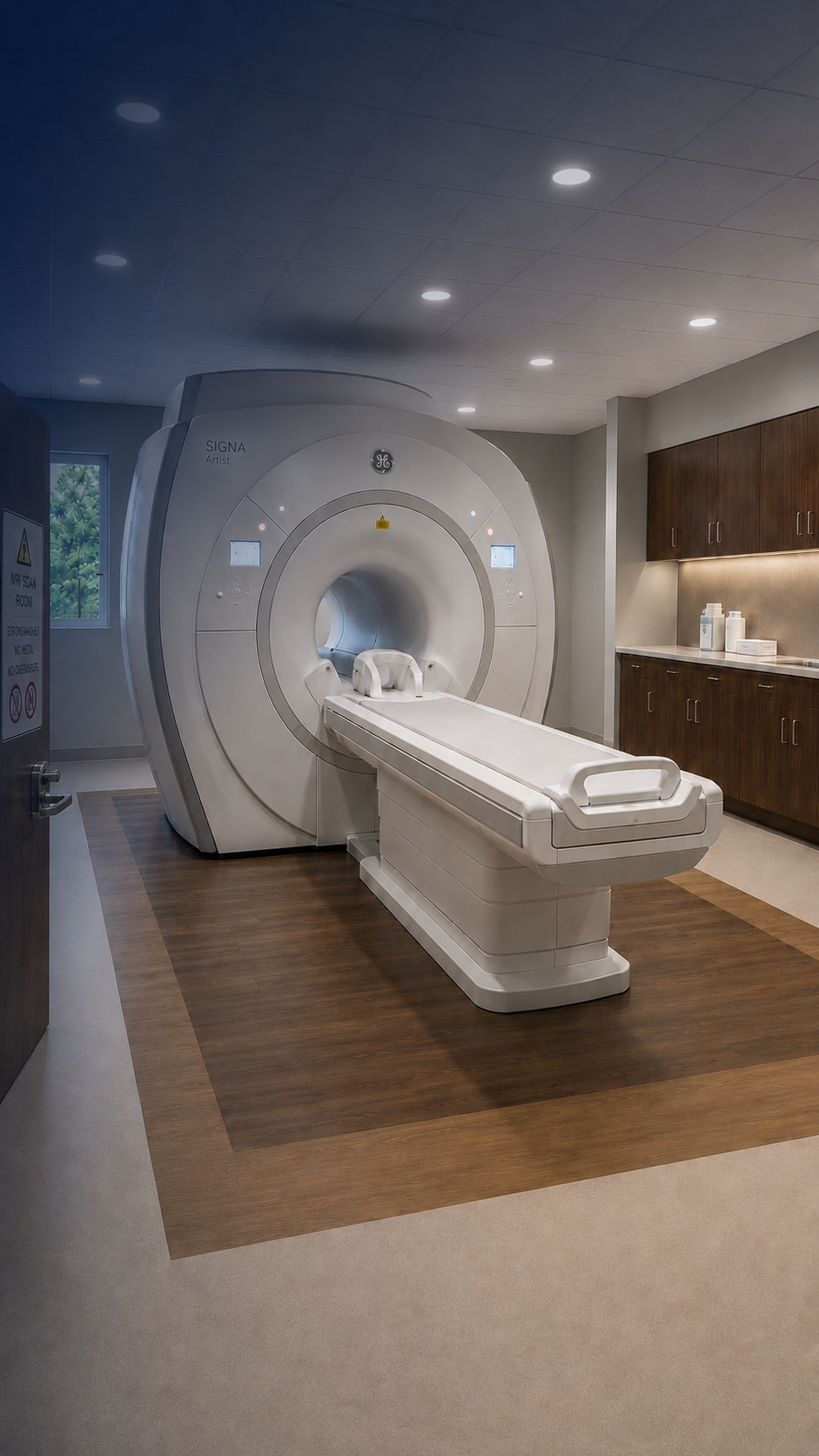 Rendering of St. Mary's Medical Center MRI Suite