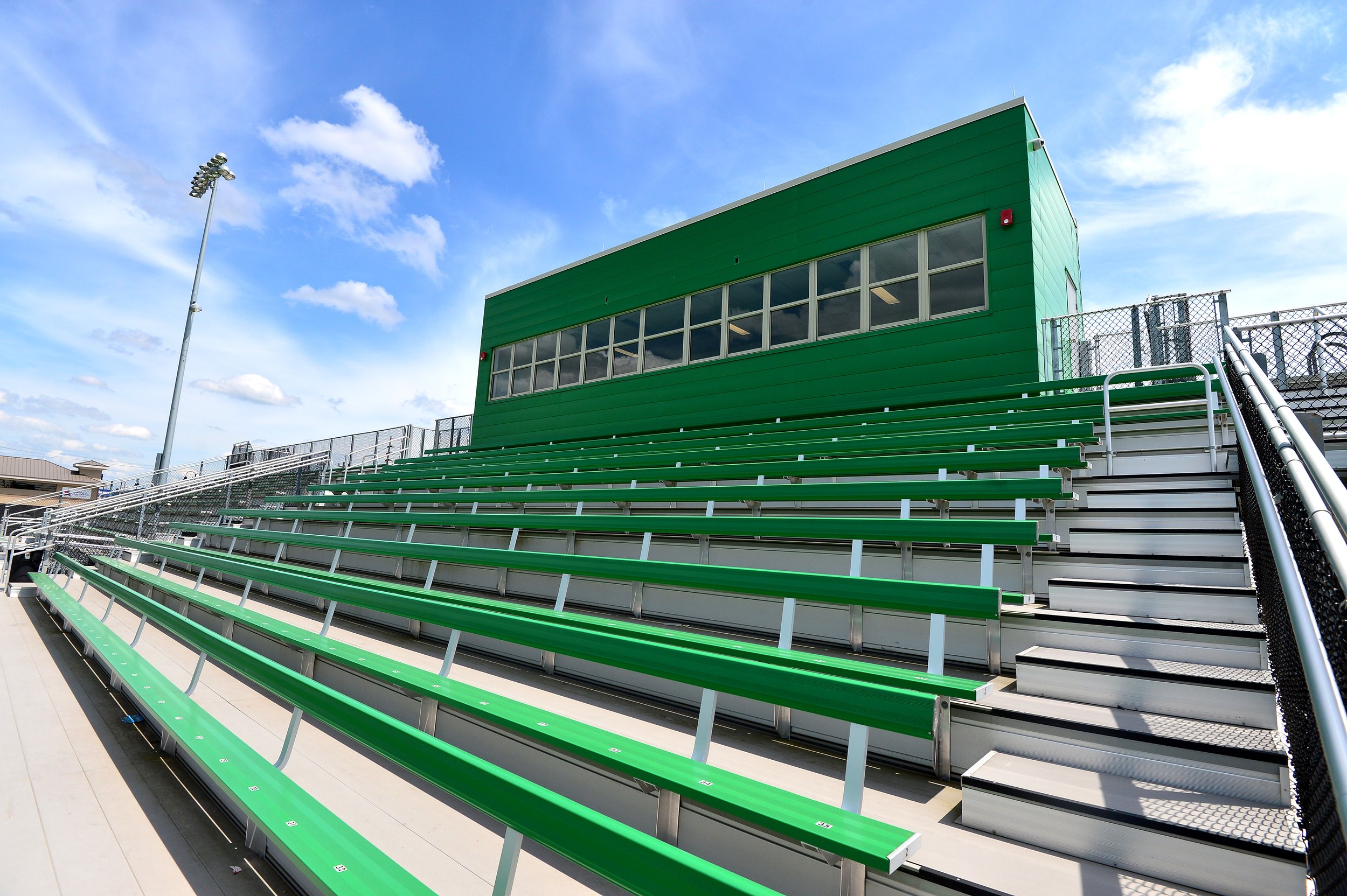 Hoops Family Field at Veterans Memorial Soccer Complex completed by MIRC Construction Services, LLC.