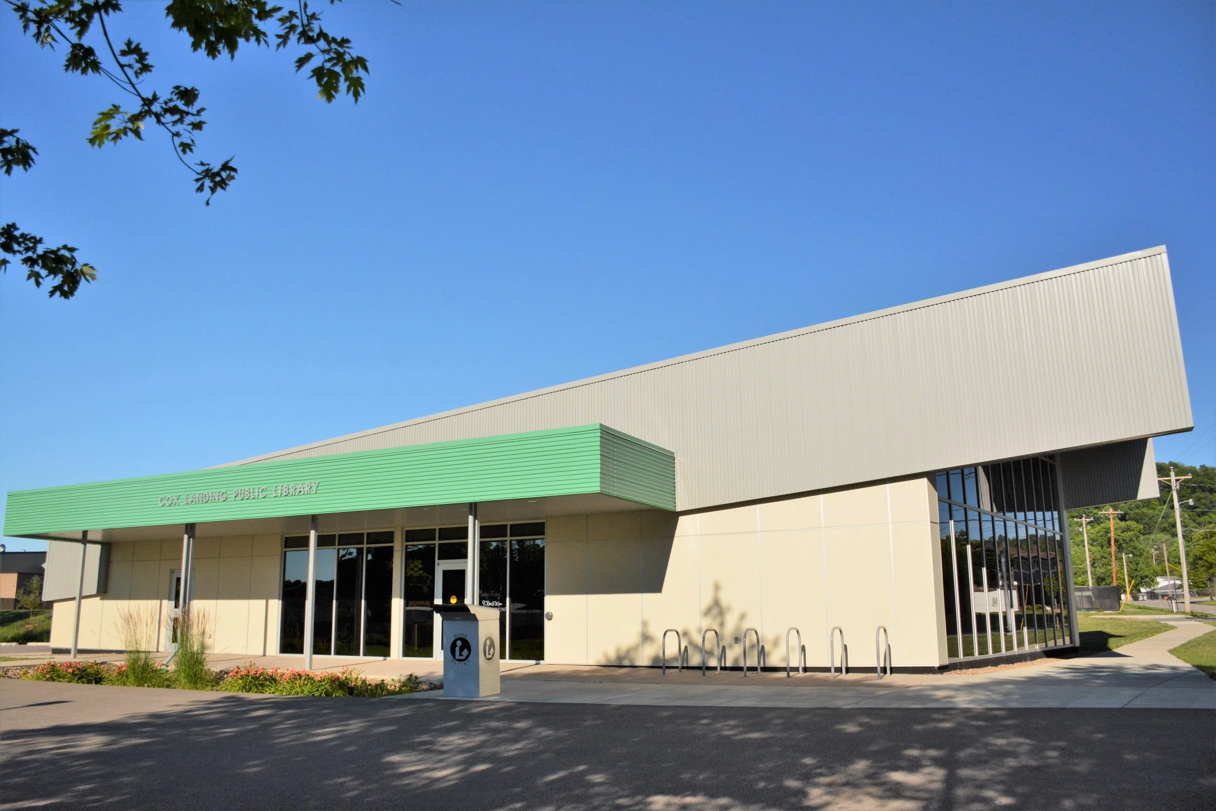 Cox Landing Branch Library completed by MIRC Construction Services, LLC.