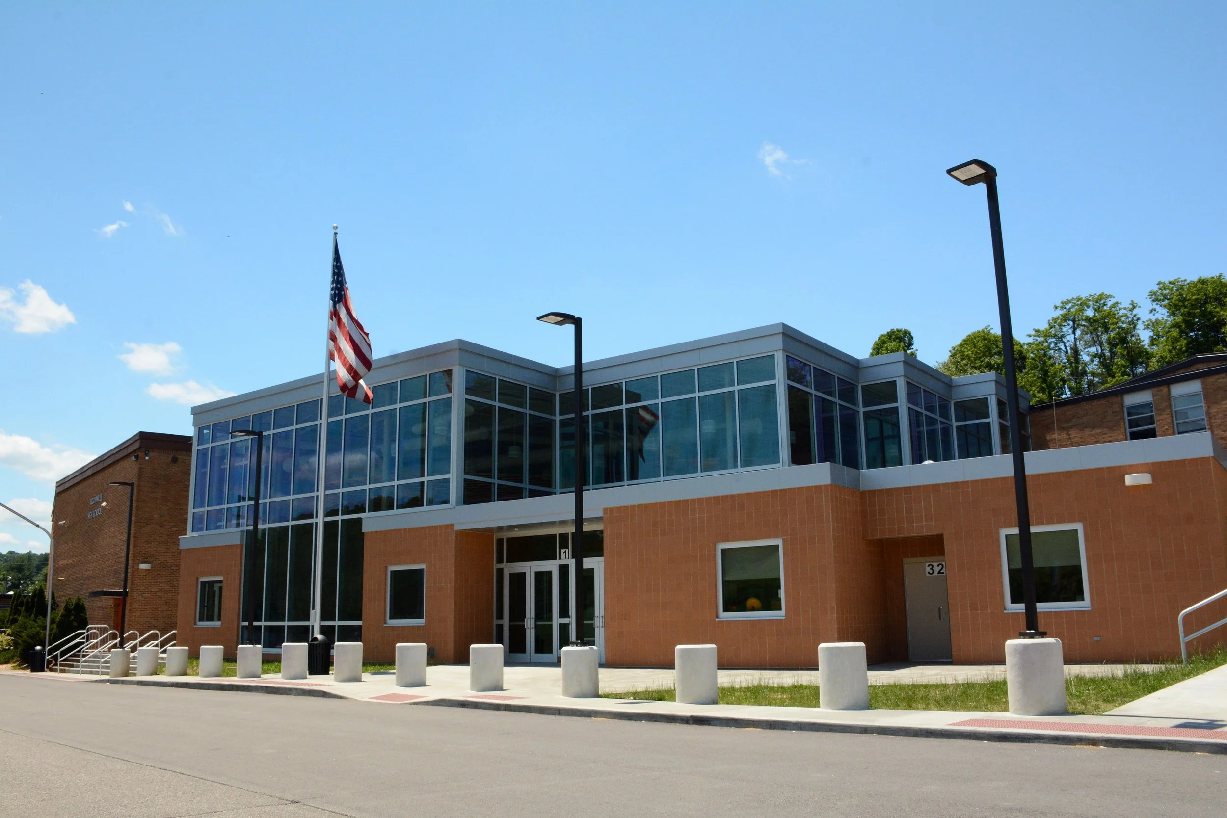 Sissonville High School Commons Addition and Renovations completed by MIRC Construction Services, LLC.
