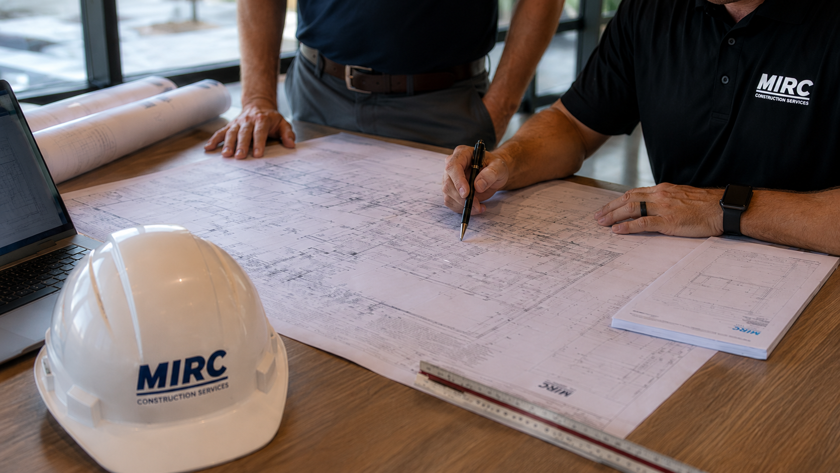 MIRC Real Estate Development planning the next phase of a new project.