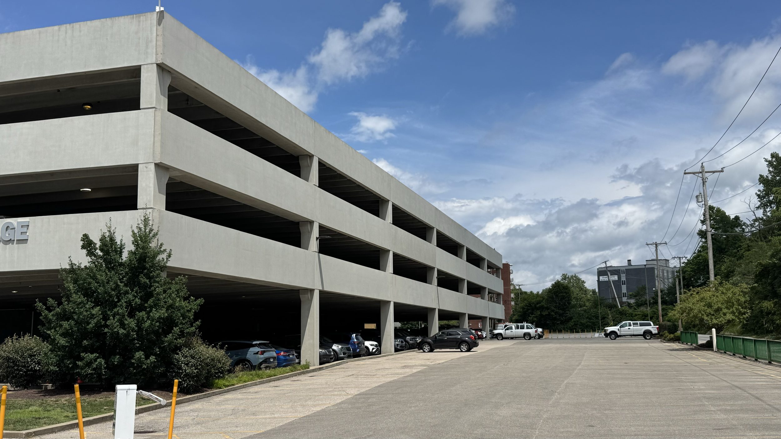 CHH Parking Garage at Cabell Huntington Hospital in Huntington, West Virginia.